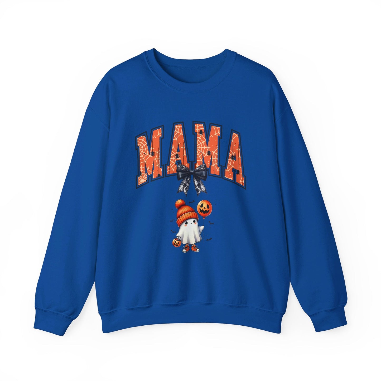 Spooky Mama Ghost Sweater Heavy Blend™ Crewneck Sweatshirt - EternalAscension