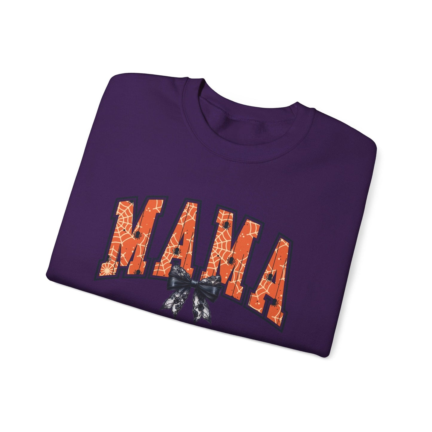 Spooky Mama Ghost Sweater Heavy Blend™ Crewneck Sweatshirt - EternalAscension