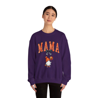 Spooky Mama Ghost Sweater Heavy Blend™ Crewneck Sweatshirt - EternalAscension