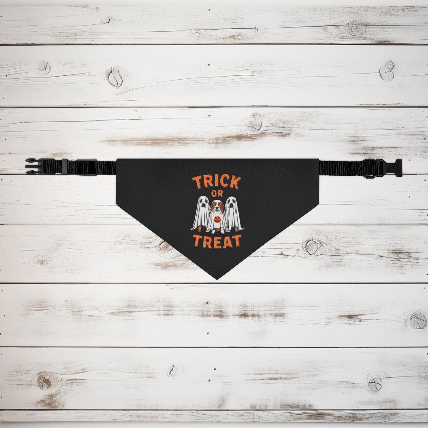 Spooky Paws Bandana Dog Collar - EternalAscension