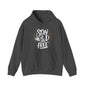 Stay Wild and Free! and Make Today COUNT! Unisex Heavy Blend™ Hooded Sweatshirt - EternalAscension
