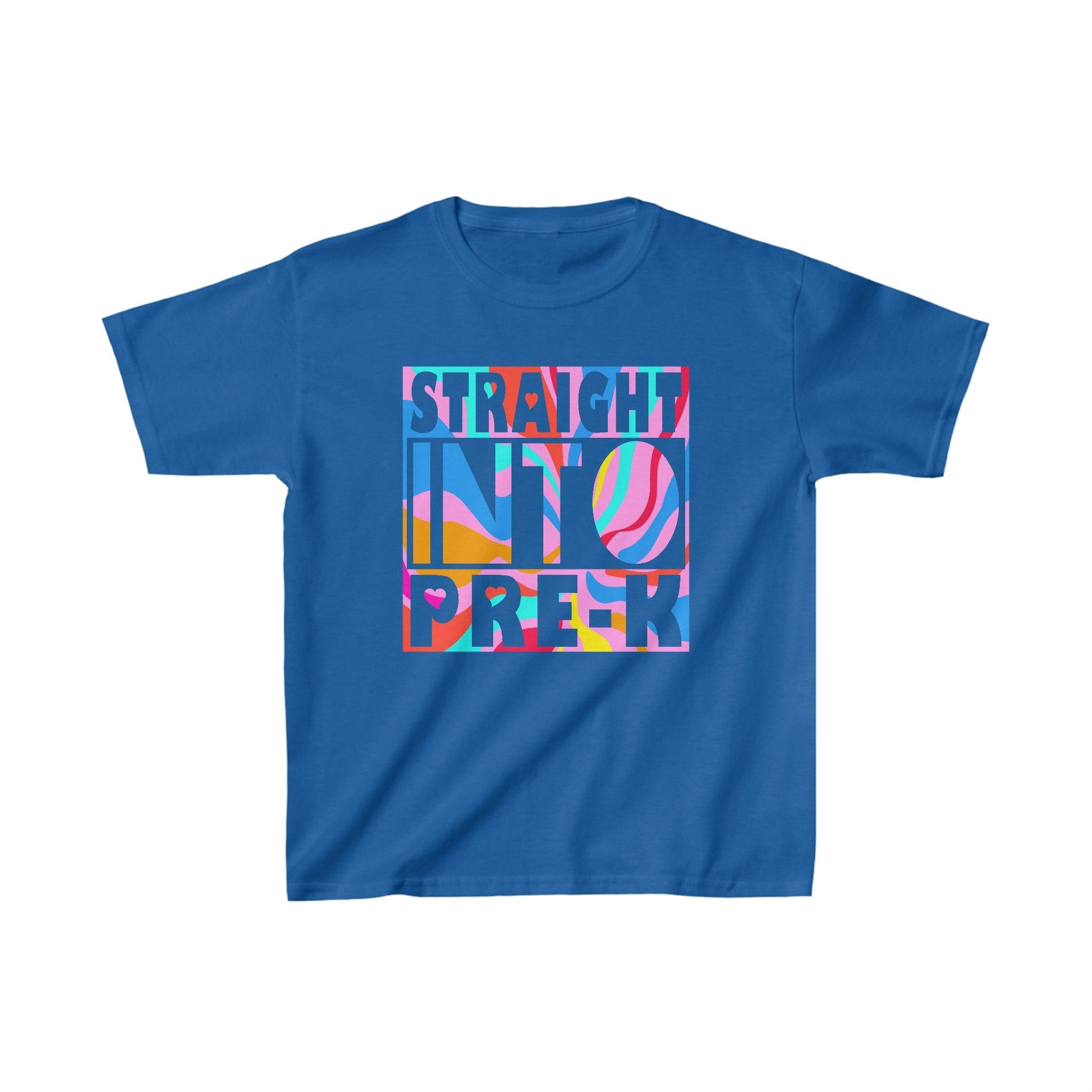 "Straight into Pre - K" Kids Heavy Cotton™ Tee - EternalAscension