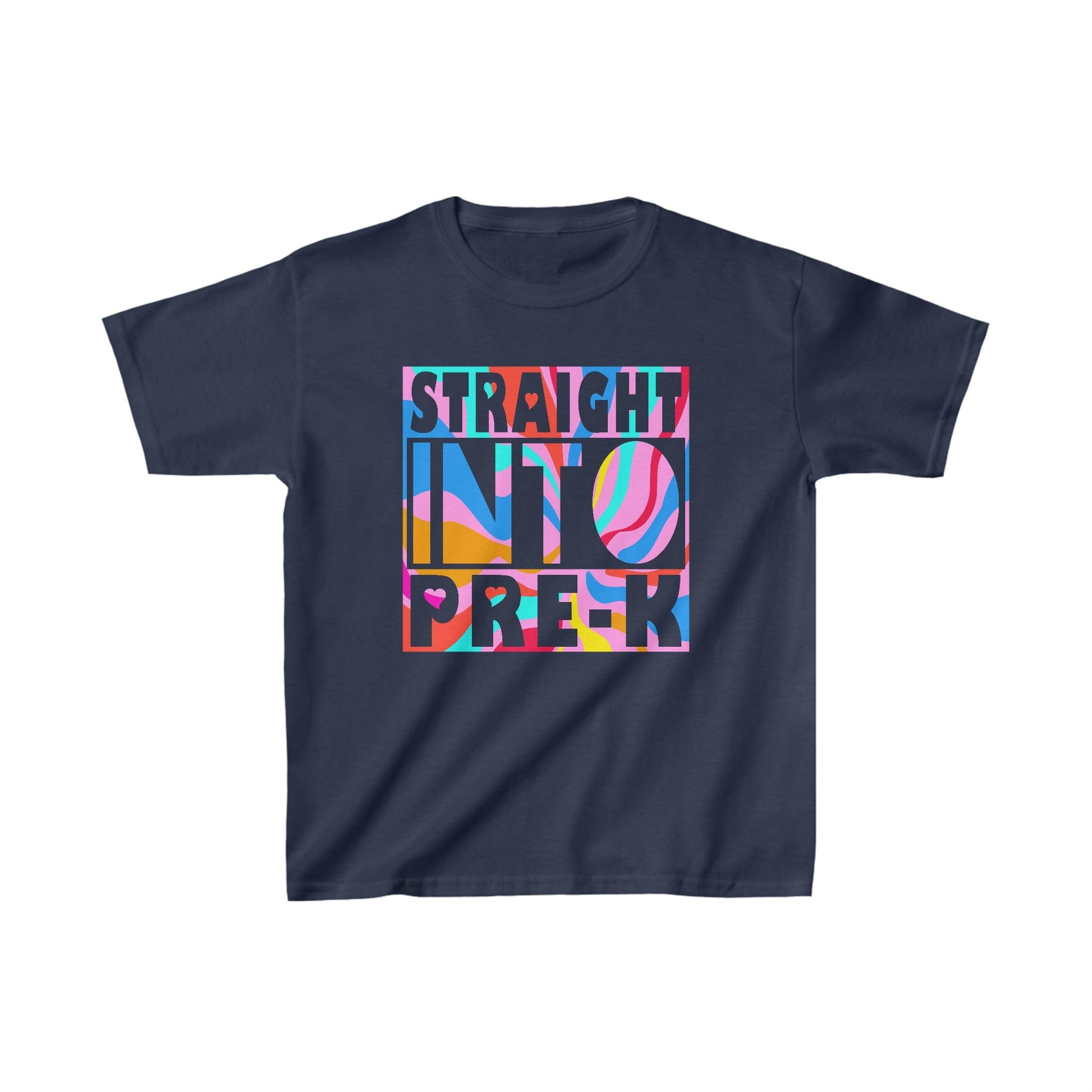 "Straight into Pre - K" Kids Heavy Cotton™ Tee - EternalAscension