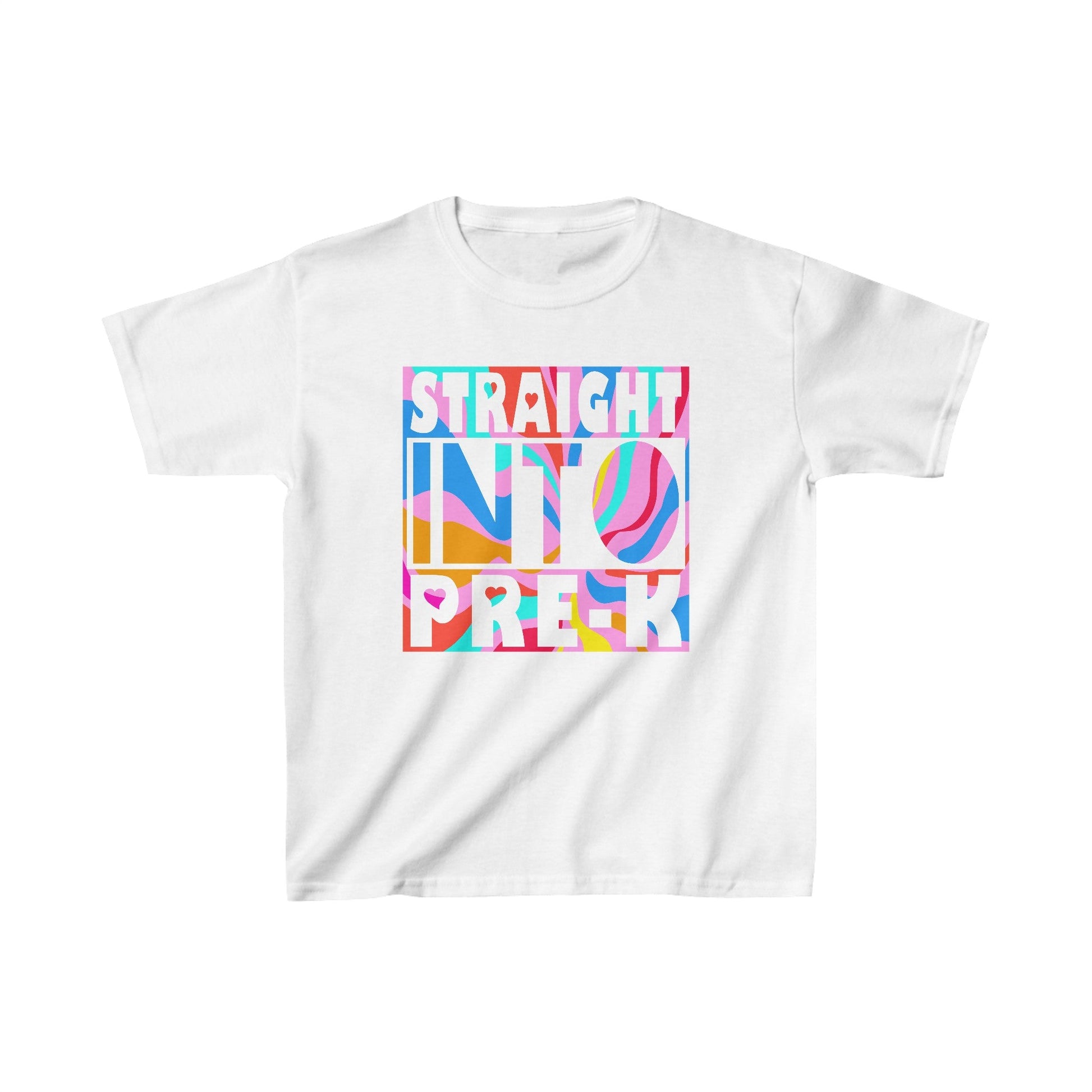 "Straight into Pre - K" Kids Heavy Cotton™ Tee - EternalAscension