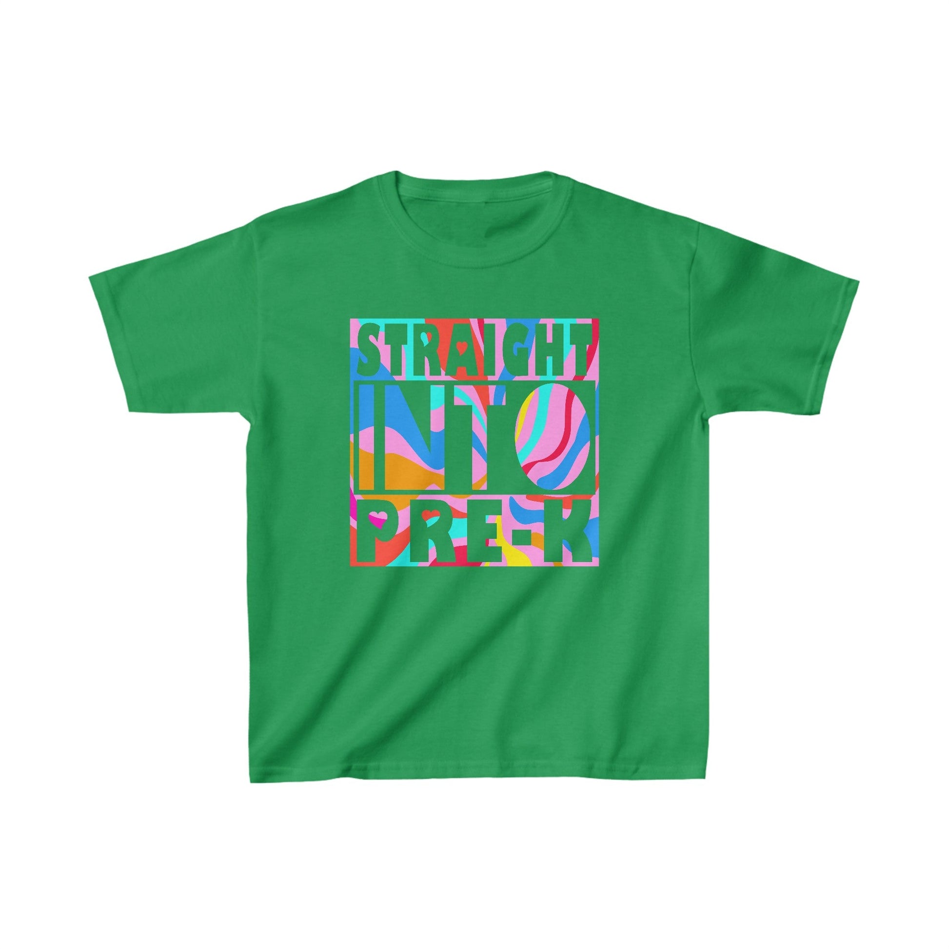 "Straight into Pre - K" Kids Heavy Cotton™ Tee - EternalAscension