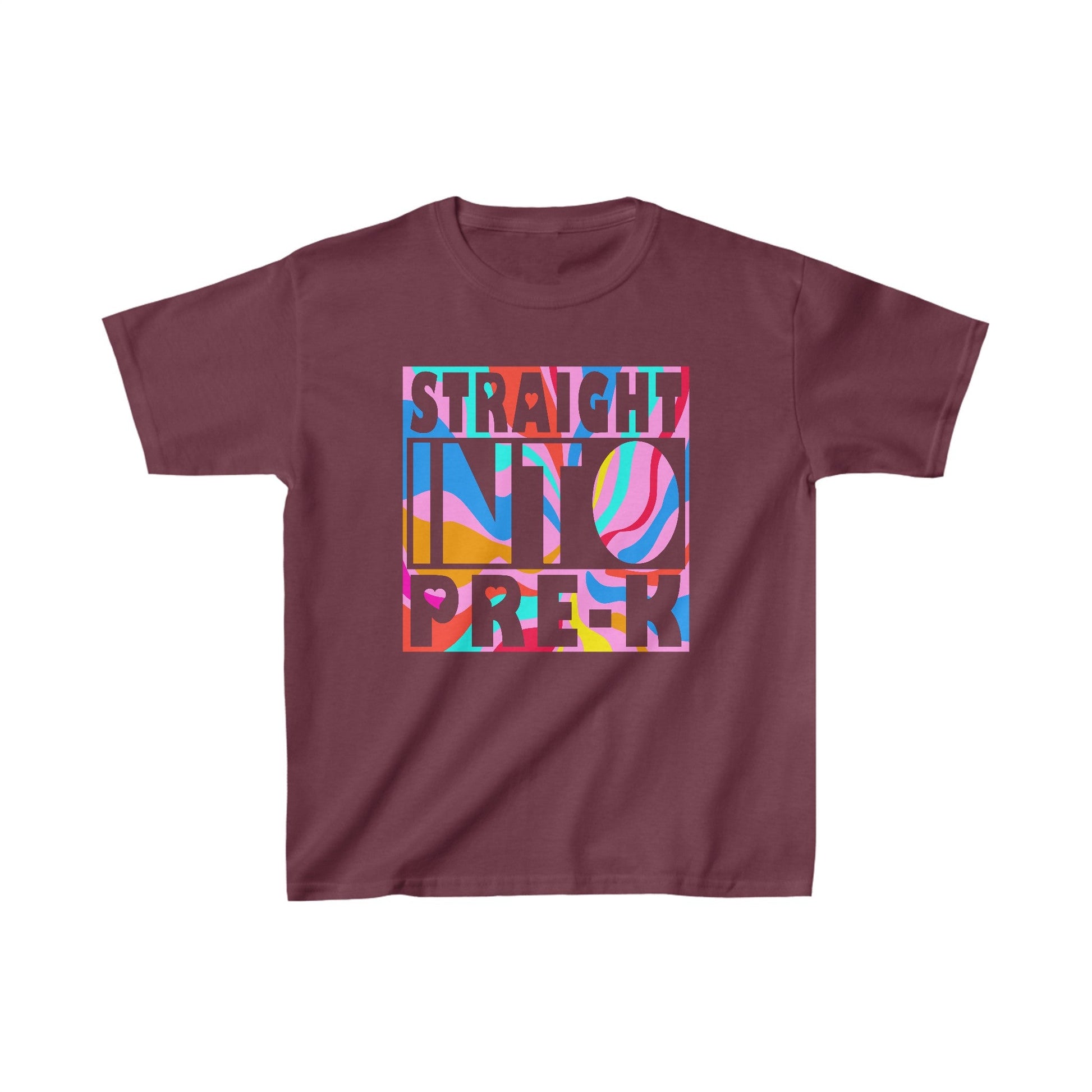 "Straight into Pre - K" Kids Heavy Cotton™ Tee - EternalAscension