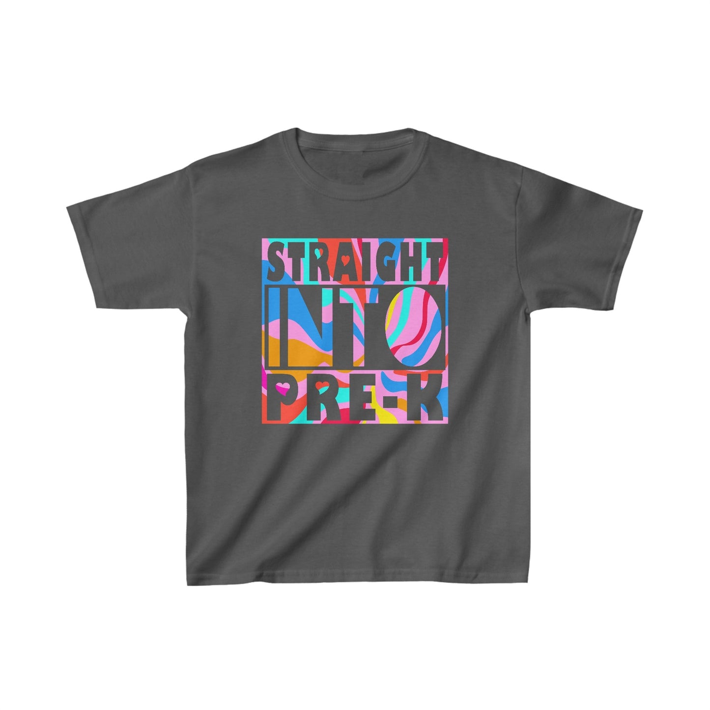 "Straight into Pre - K" Kids Heavy Cotton™ Tee - EternalAscension