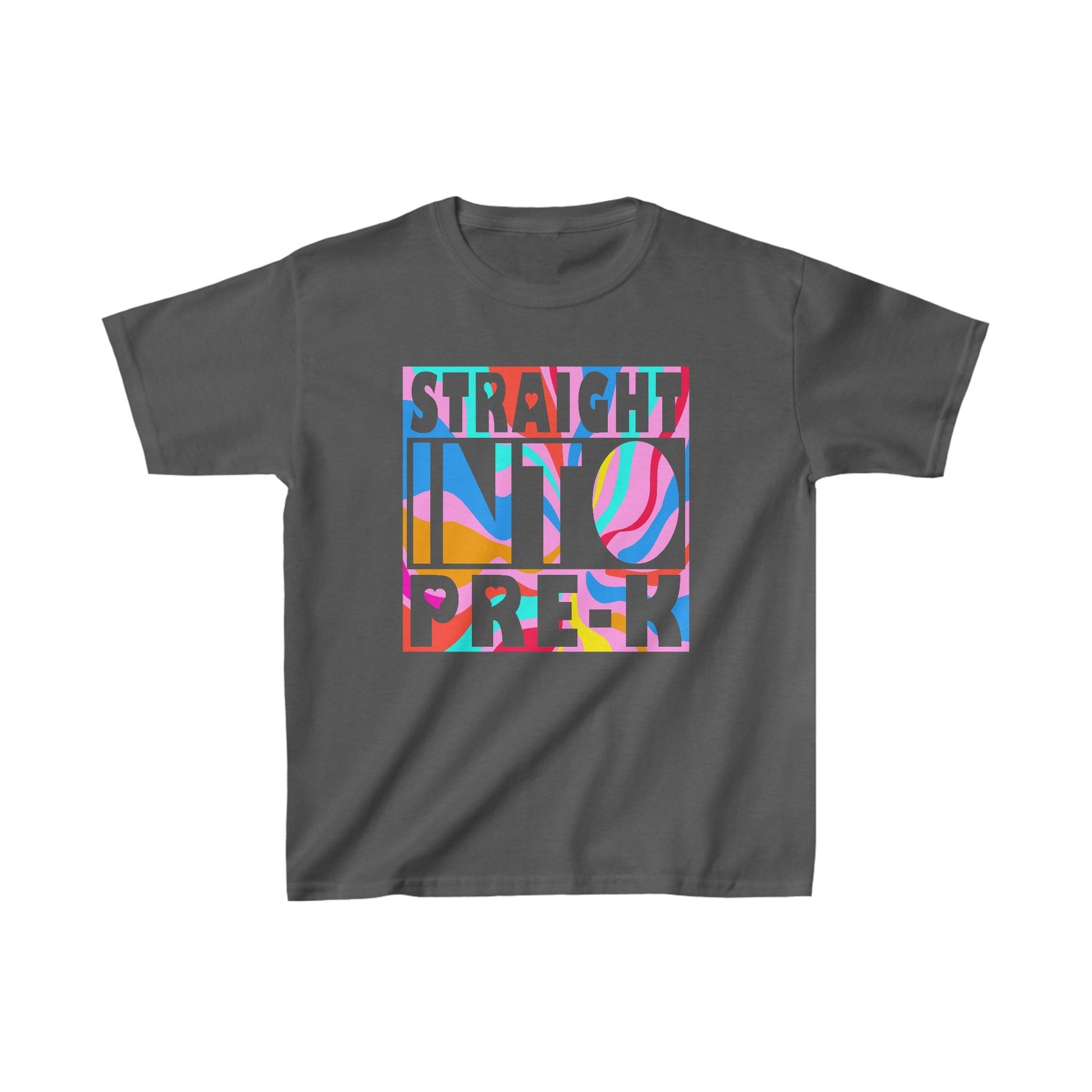 "Straight into Pre - K" Kids Heavy Cotton™ Tee - EternalAscension