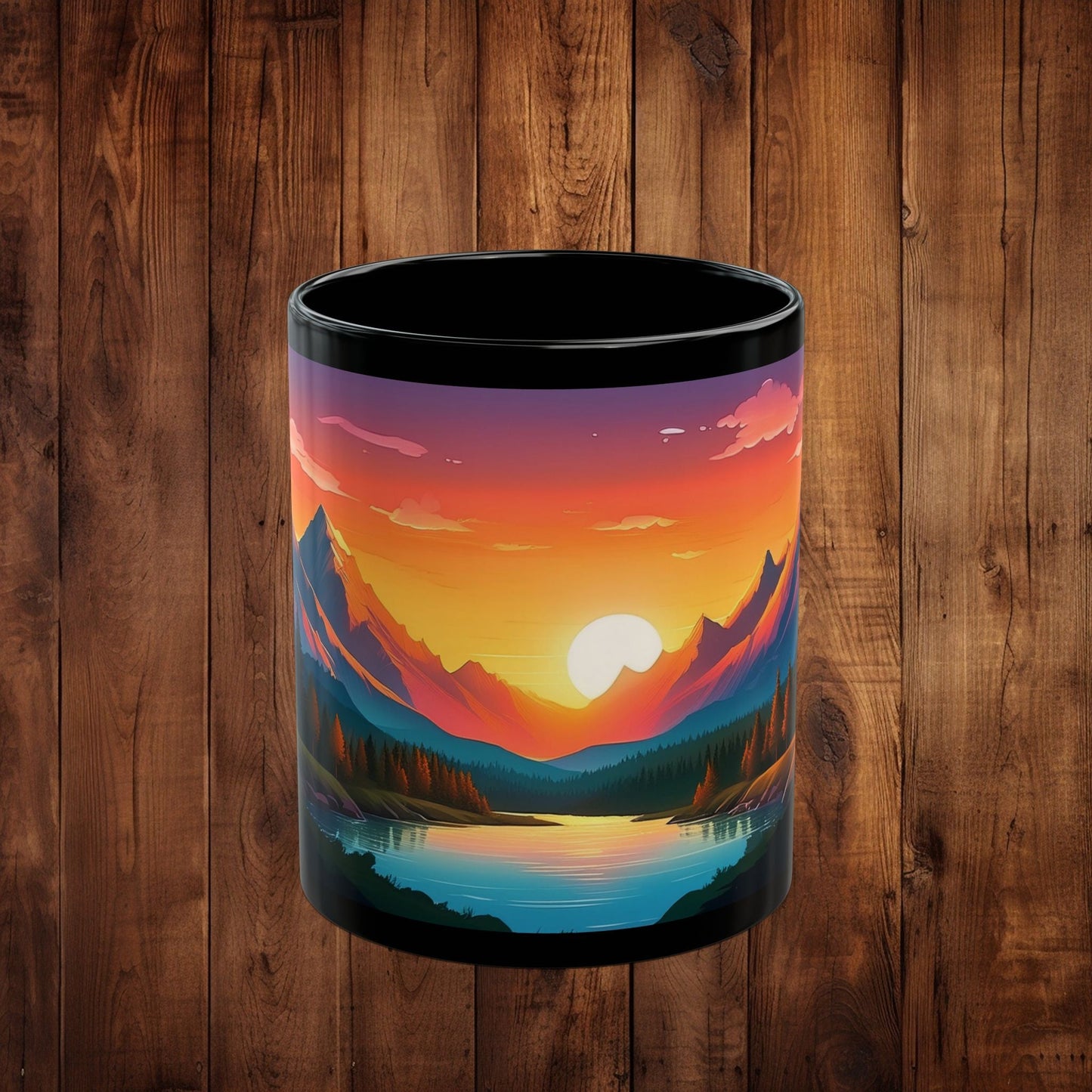 Sunset Serenity Nature Mug - EternalAscension