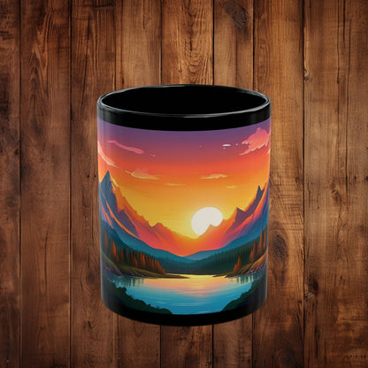 Sunset Serenity Nature Mug - EternalAscension