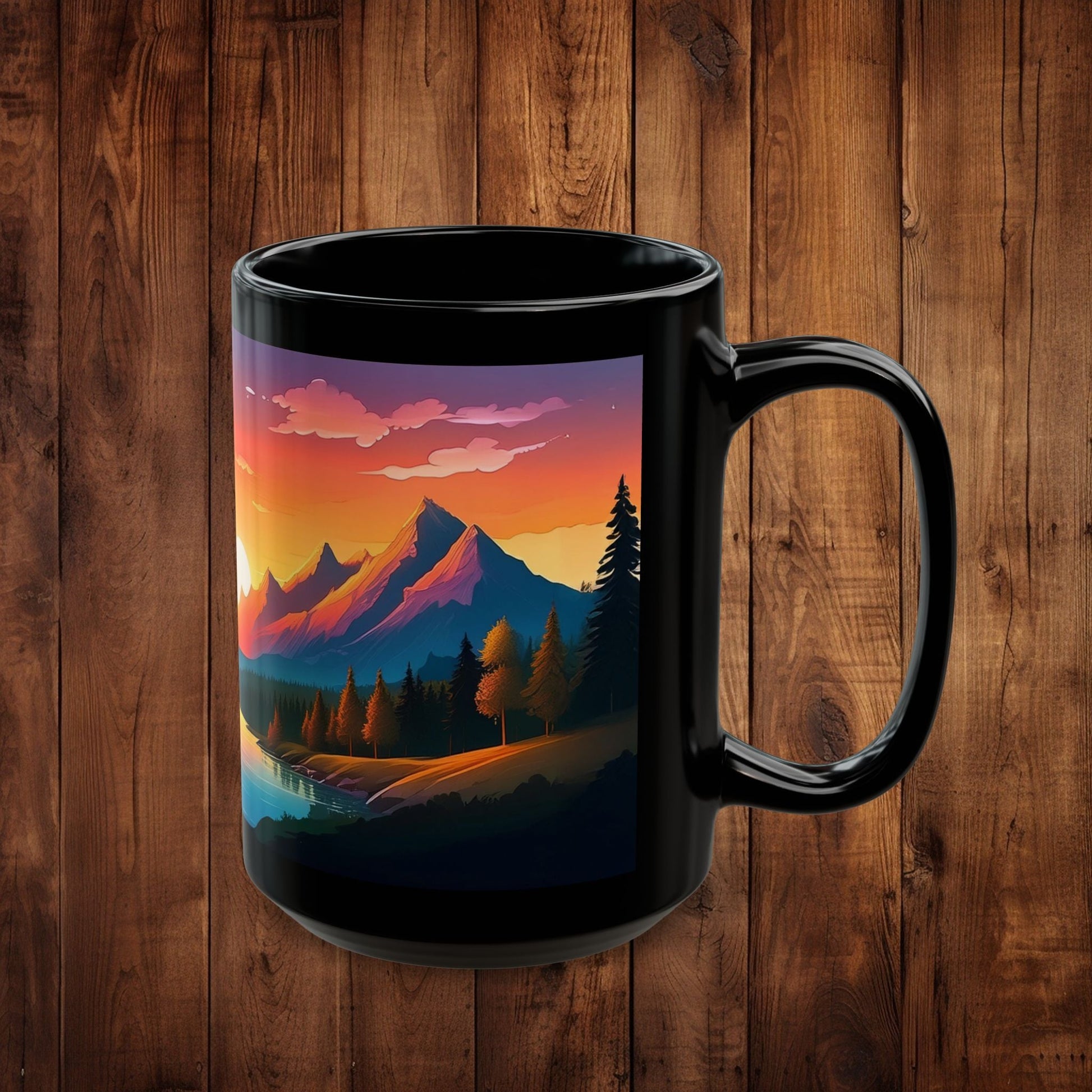Sunset Serenity Nature Mug - EternalAscension