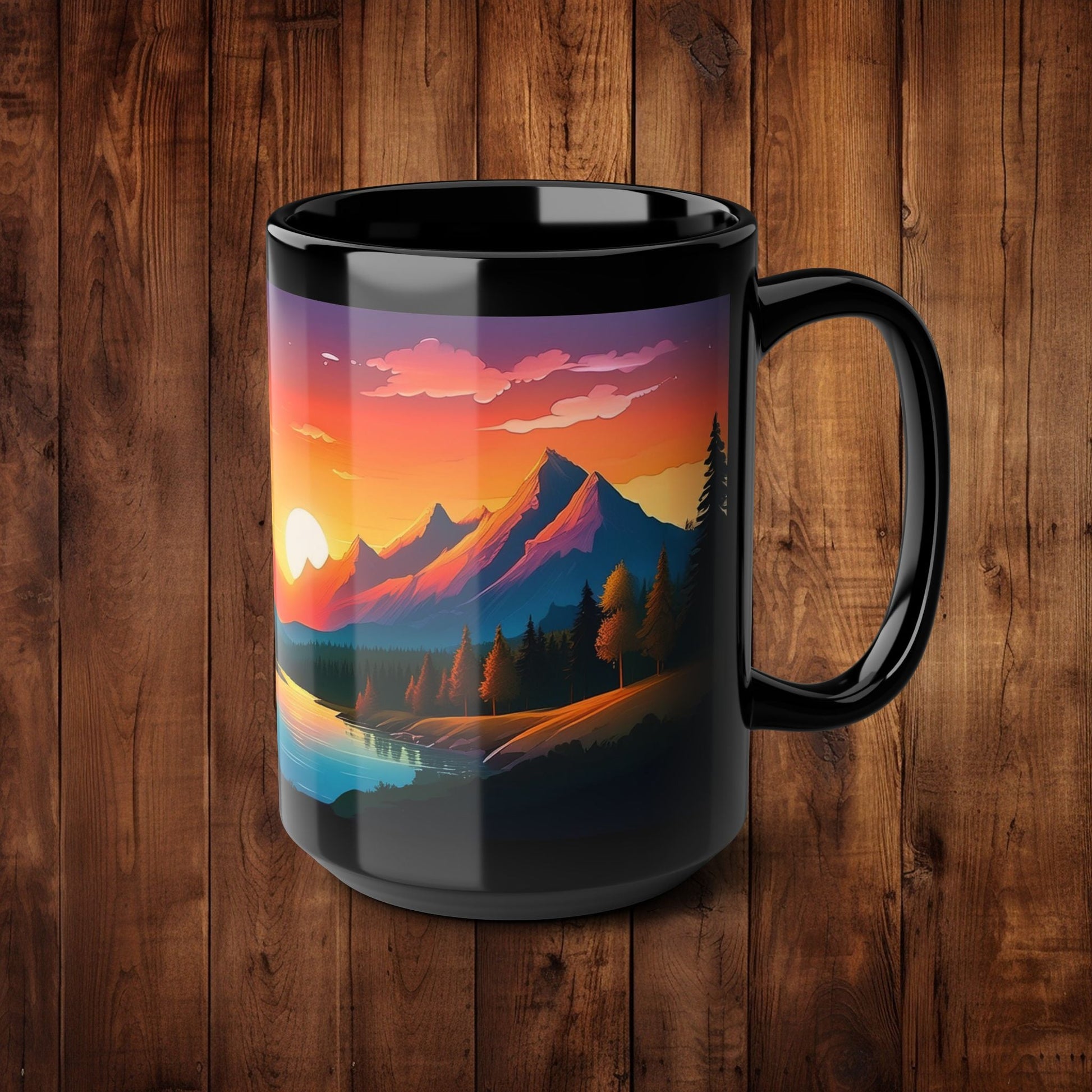 Sunset Serenity Nature Mug - EternalAscension