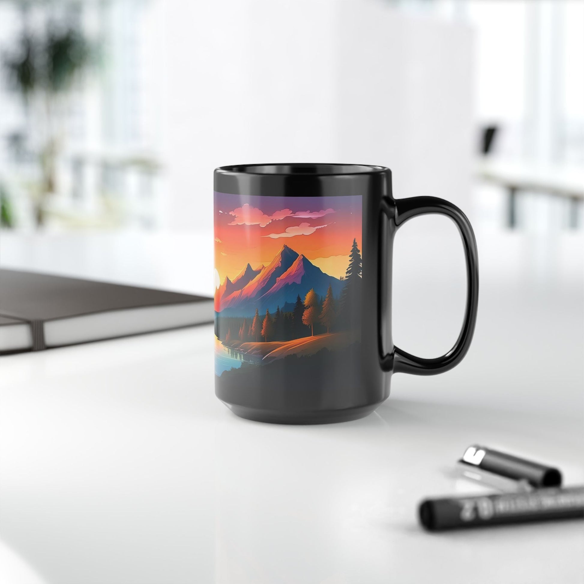 Sunset Serenity Nature Mug - EternalAscension