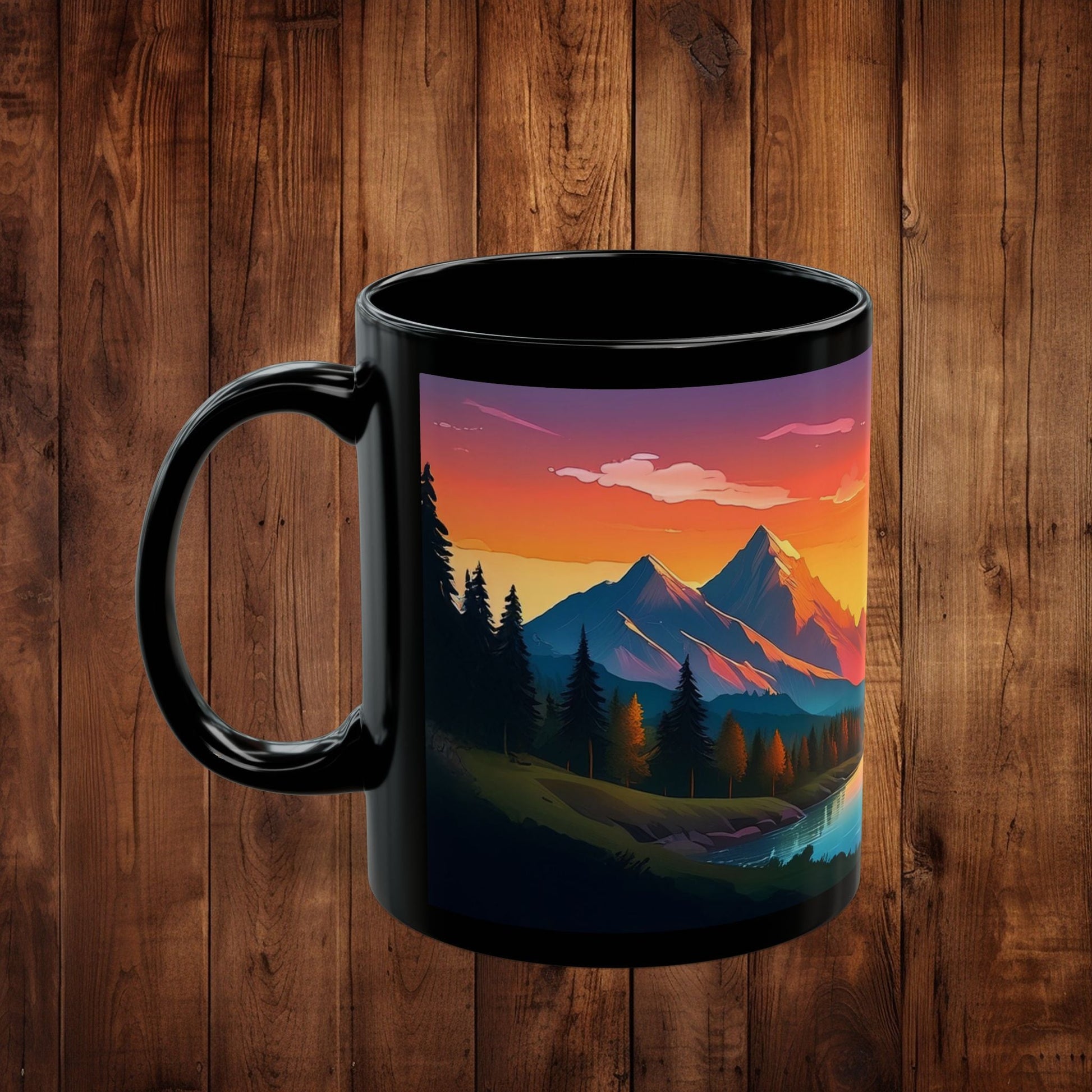 Sunset Serenity Nature Mug - EternalAscension