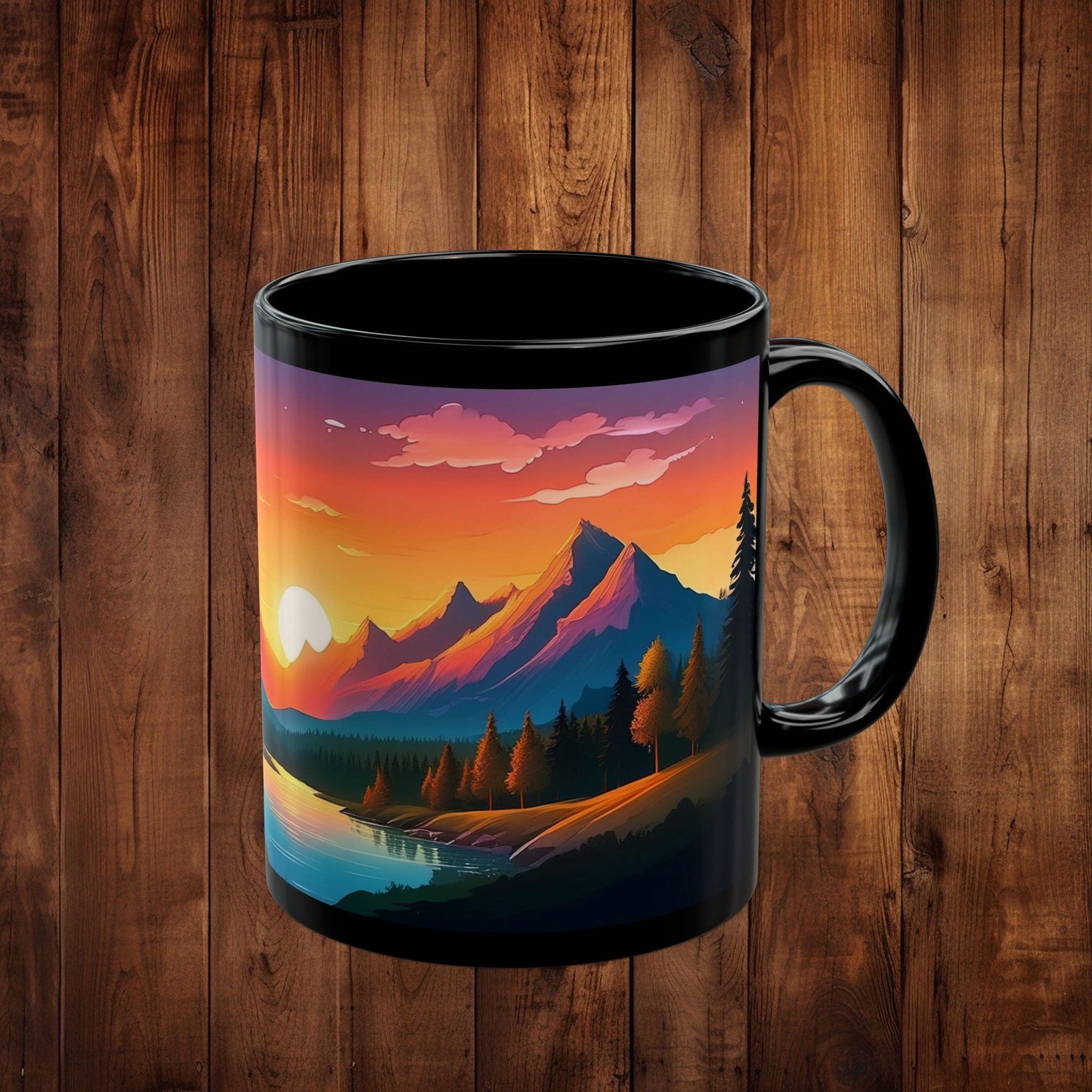 Sunset Serenity Nature Mug - EternalAscension