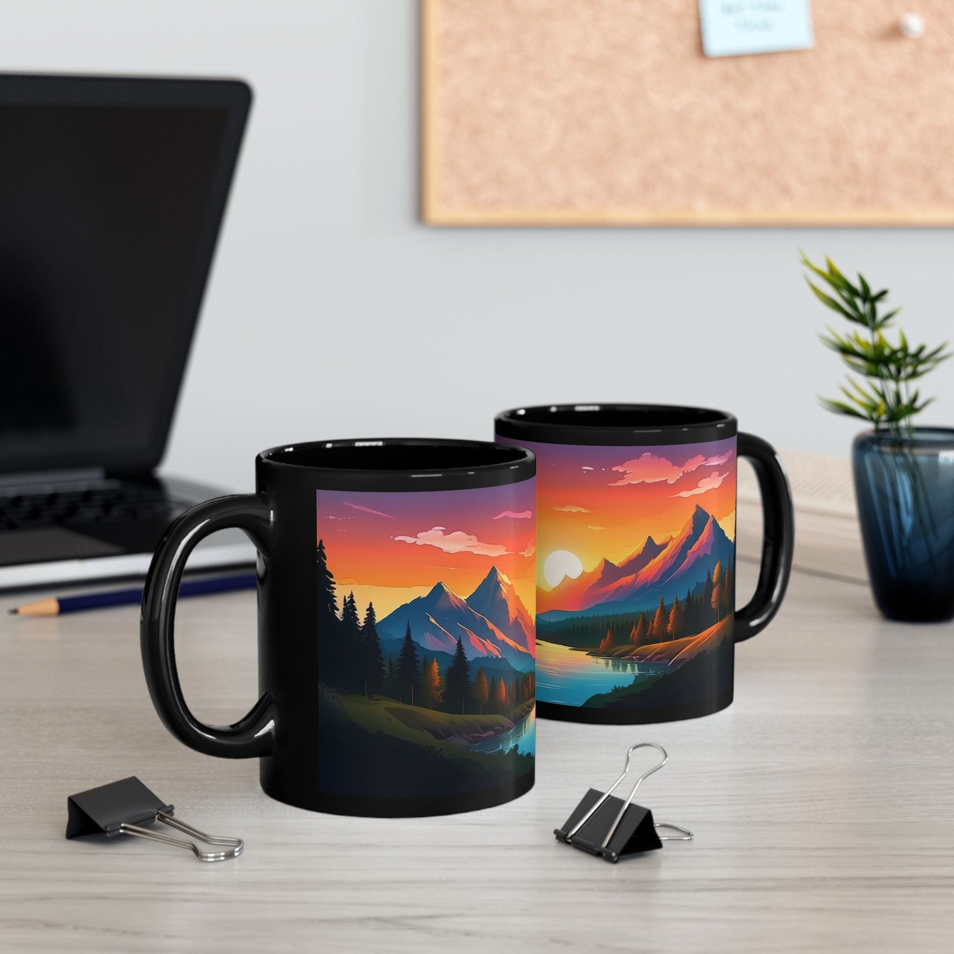 Sunset Serenity Nature Mug - EternalAscension