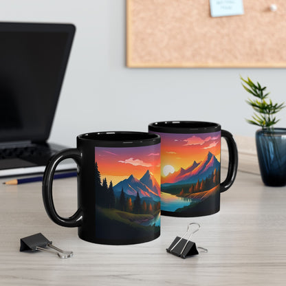 Sunset Serenity Nature Mug - EternalAscension