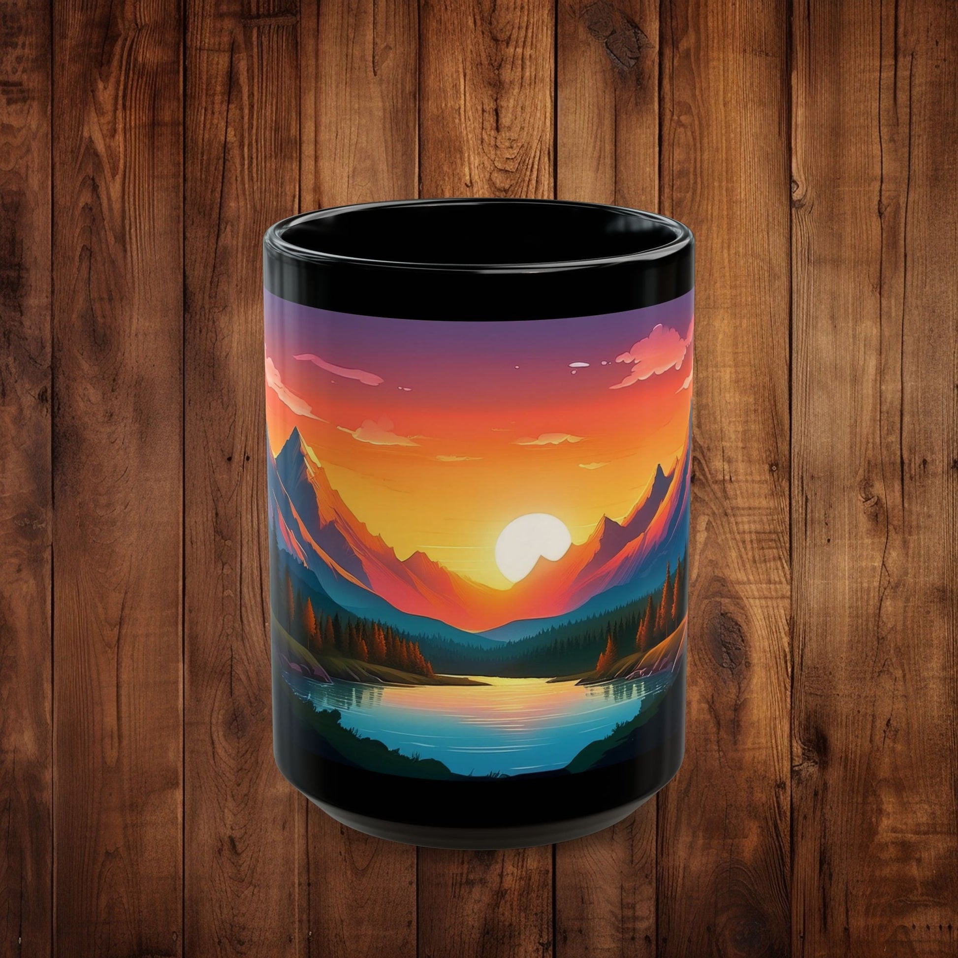 Sunset Serenity Nature Mug - EternalAscension