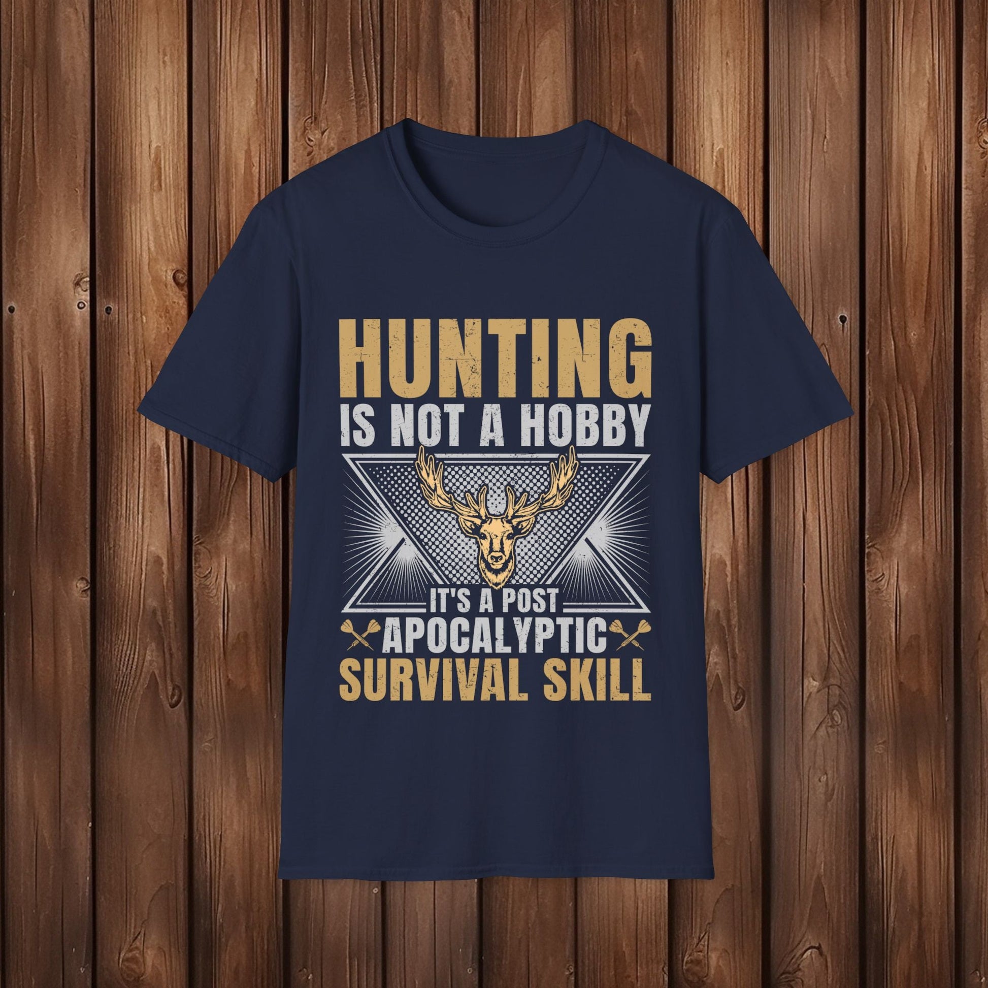 Survivalist Hunter Softstyle T-Shirt - EternalAscension