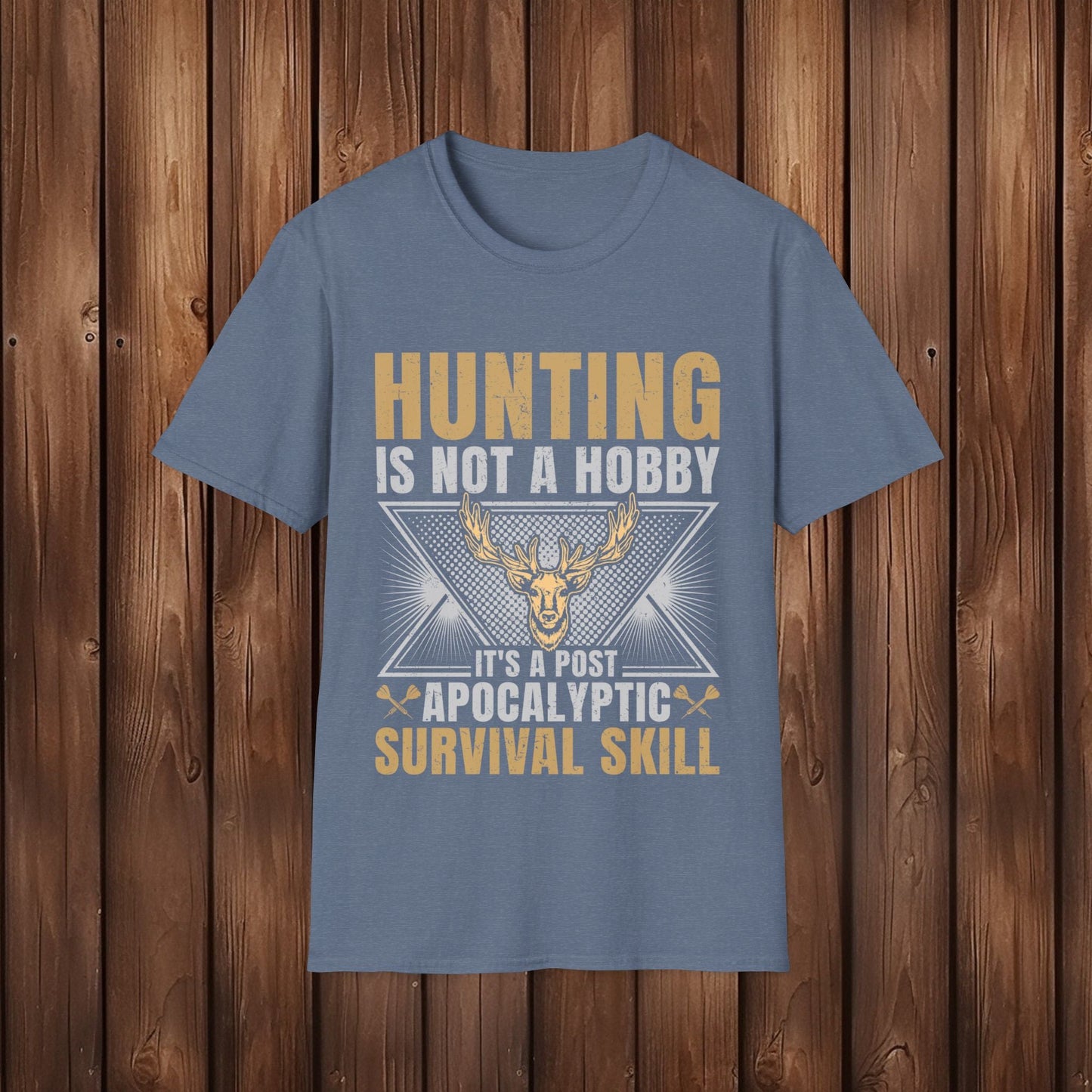 Survivalist Hunter Softstyle T-Shirt - EternalAscension