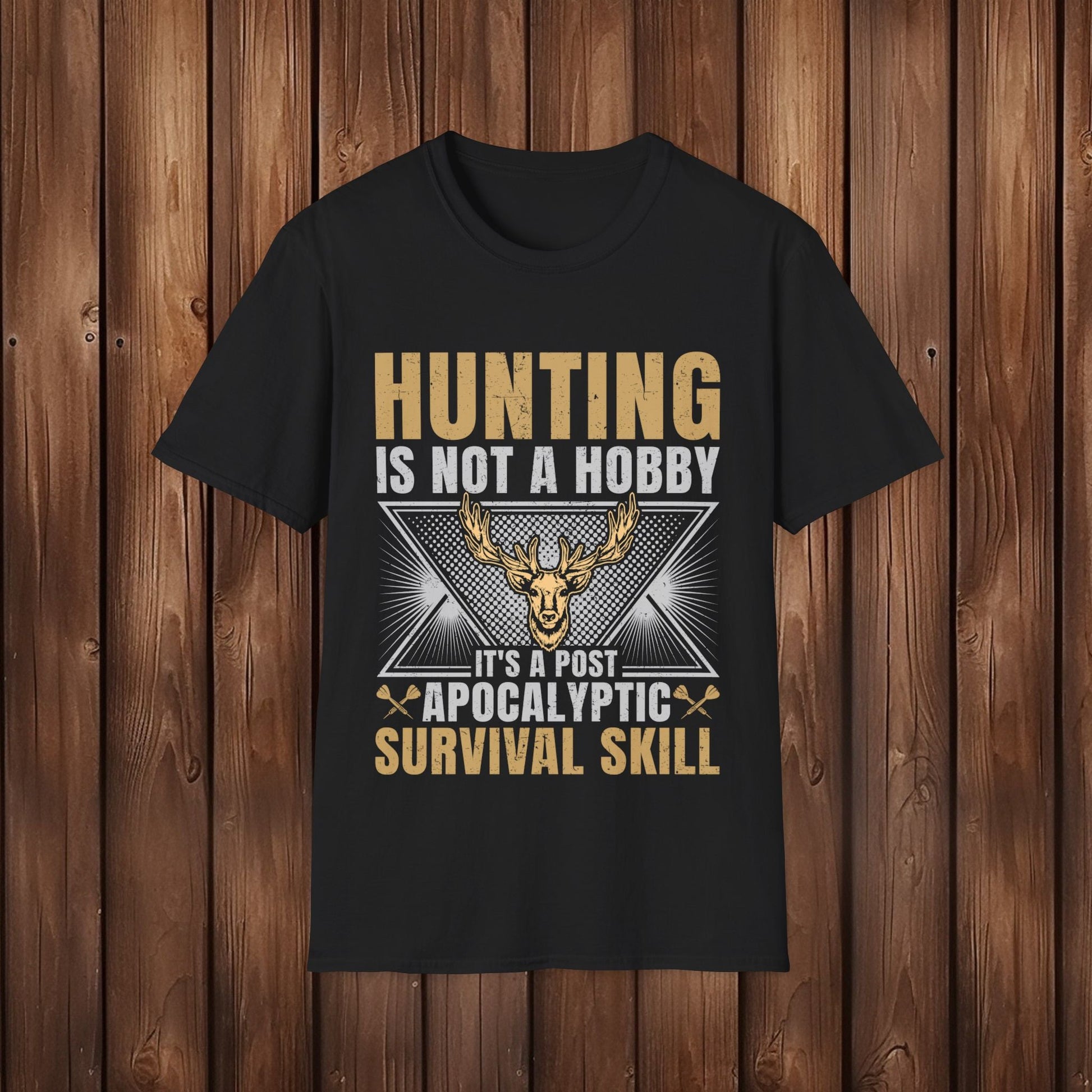 Survivalist Hunter Softstyle T-Shirt - EternalAscension