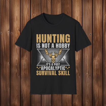 Survivalist Hunter Softstyle T-Shirt - EternalAscension