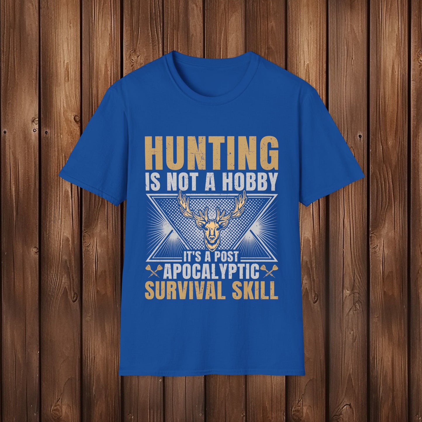 Survivalist Hunter Softstyle T-Shirt - EternalAscension