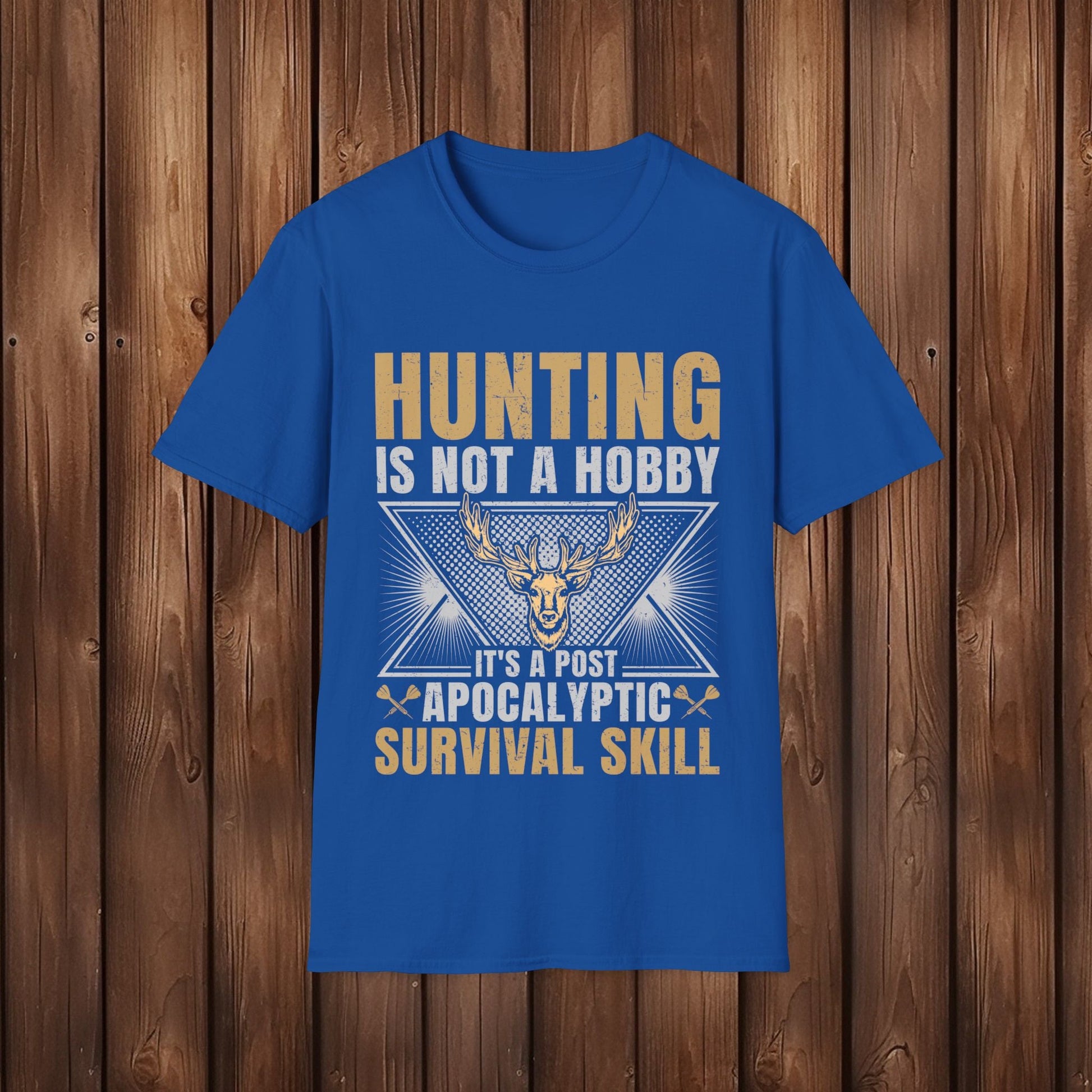 Survivalist Hunter Softstyle T-Shirt - EternalAscension
