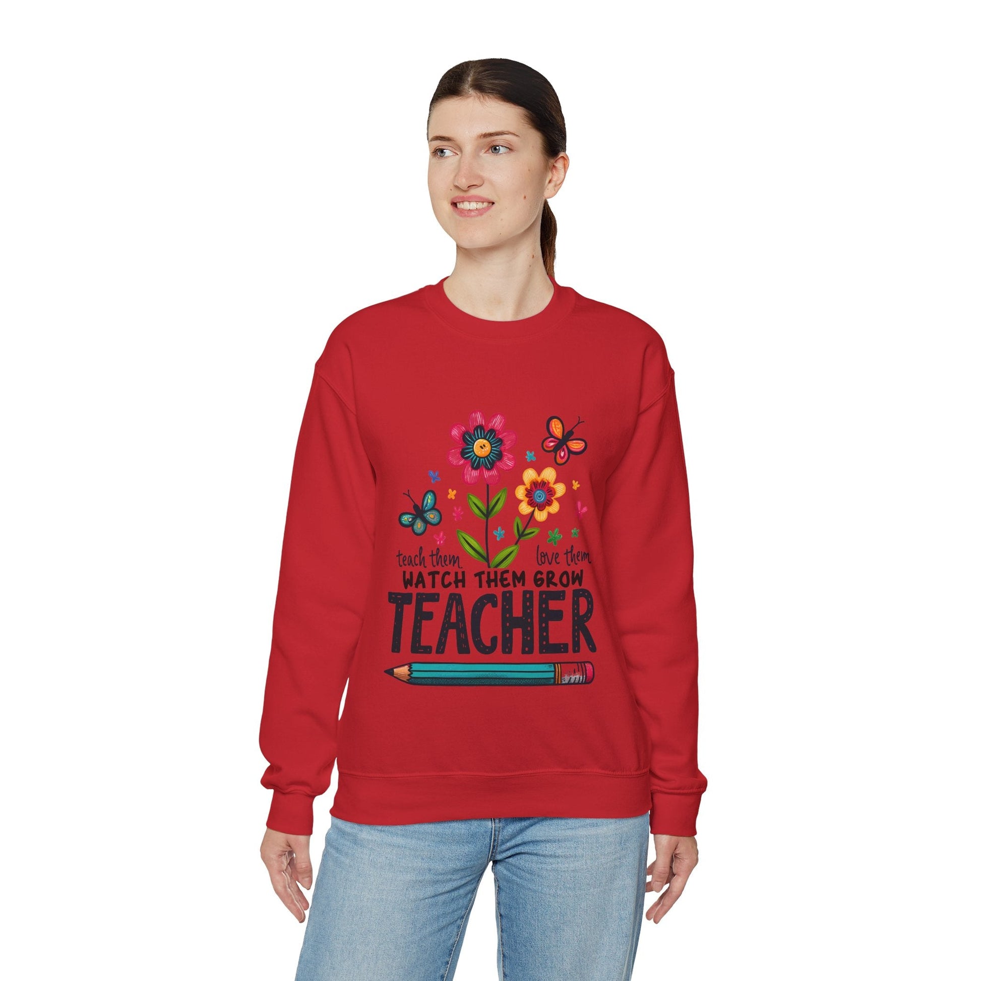 Teacher Unisex Heavy Blend™ Crewneck Sweatshirt - EternalAscension