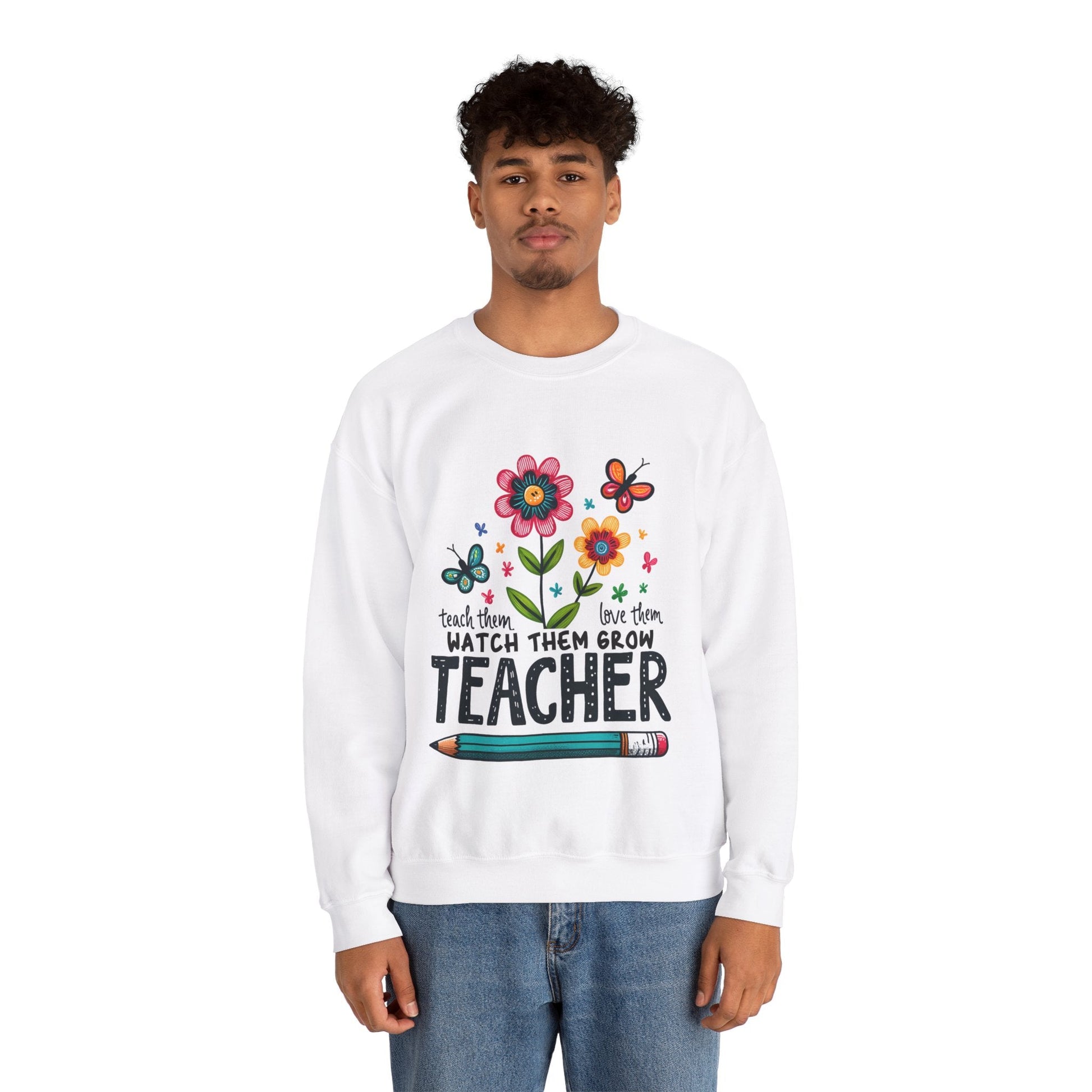 Teacher Unisex Heavy Blend™ Crewneck Sweatshirt - EternalAscension