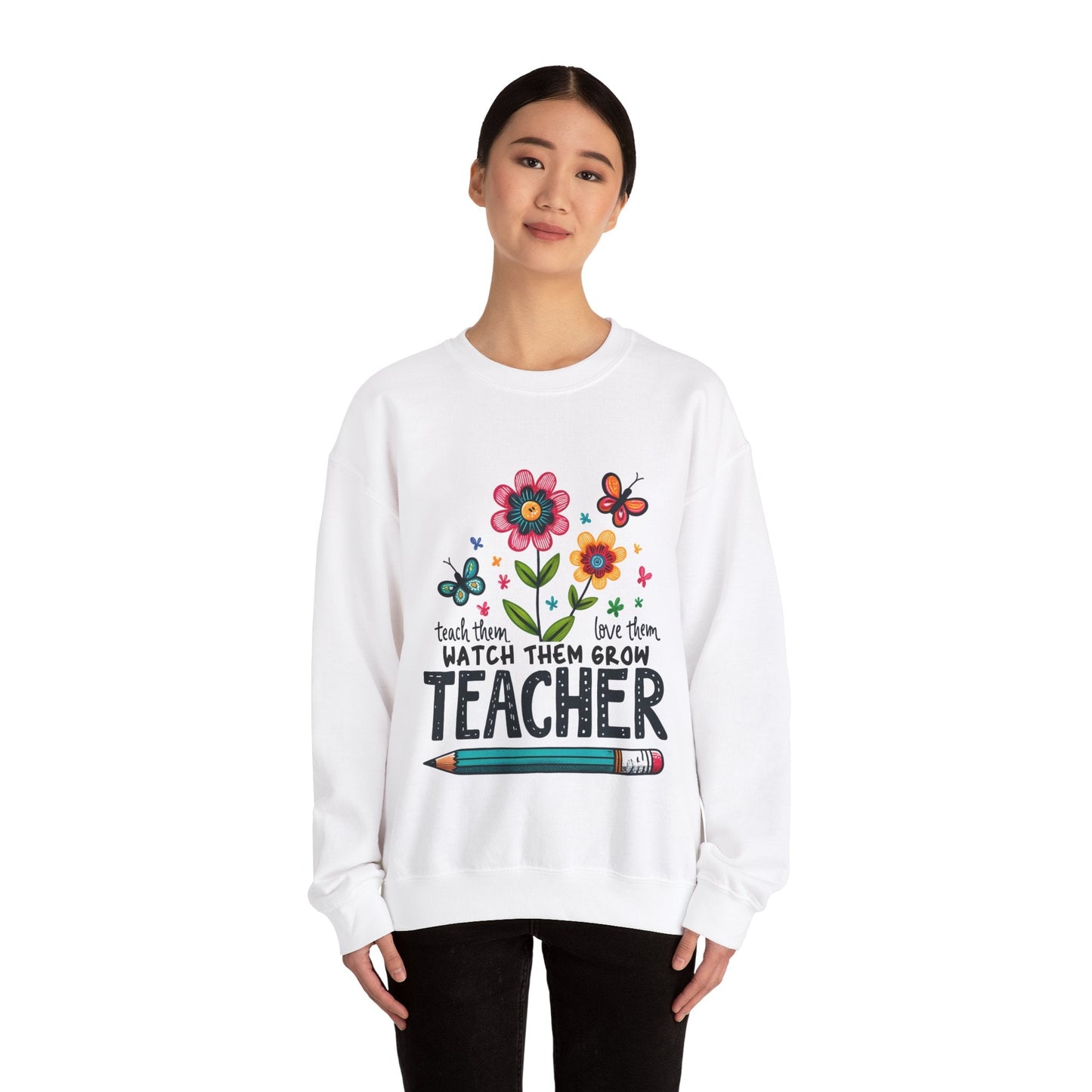 Teacher Unisex Heavy Blend™ Crewneck Sweatshirt - EternalAscension