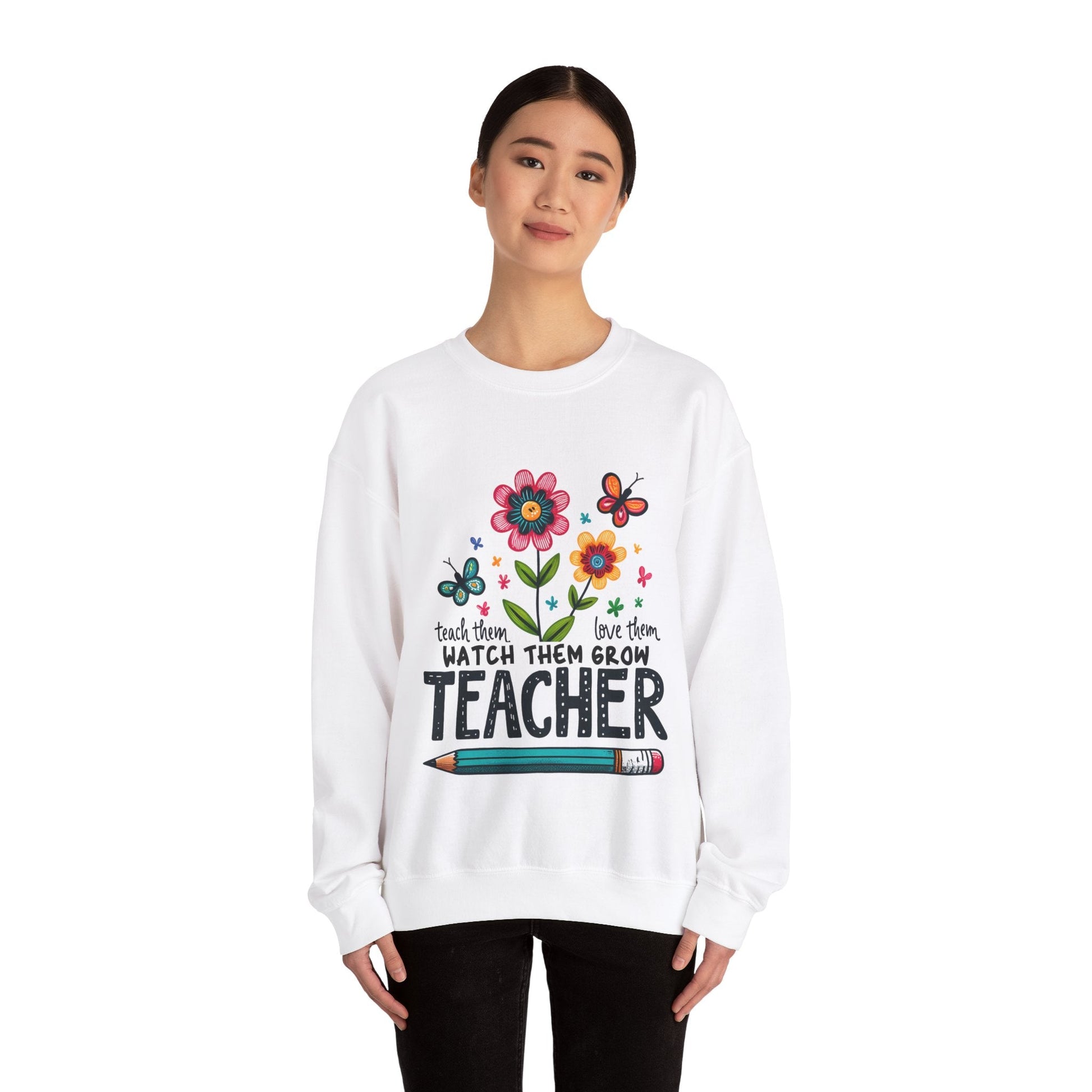 Teacher Unisex Heavy Blend™ Crewneck Sweatshirt - EternalAscension