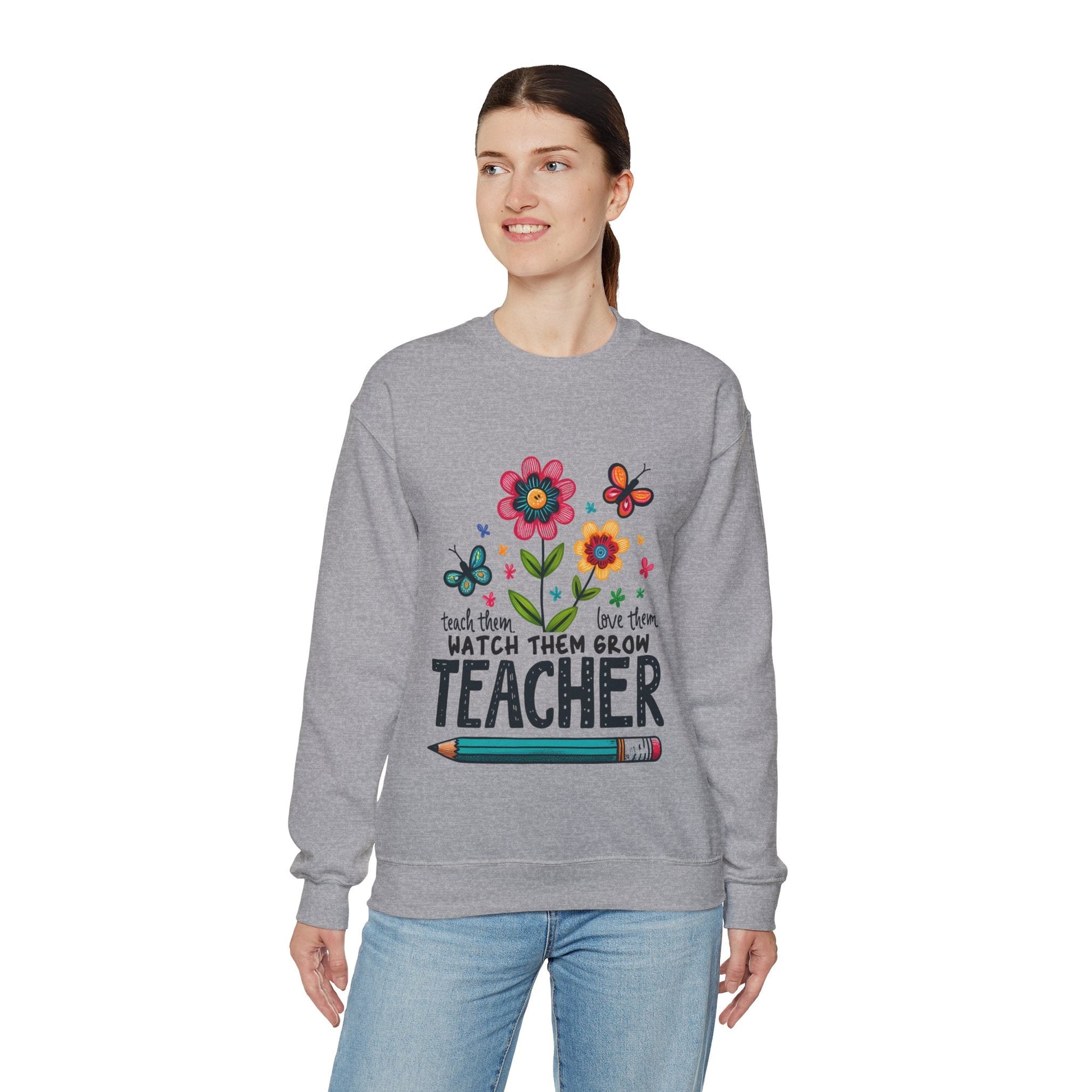 Teacher Unisex Heavy Blend™ Crewneck Sweatshirt - EternalAscension