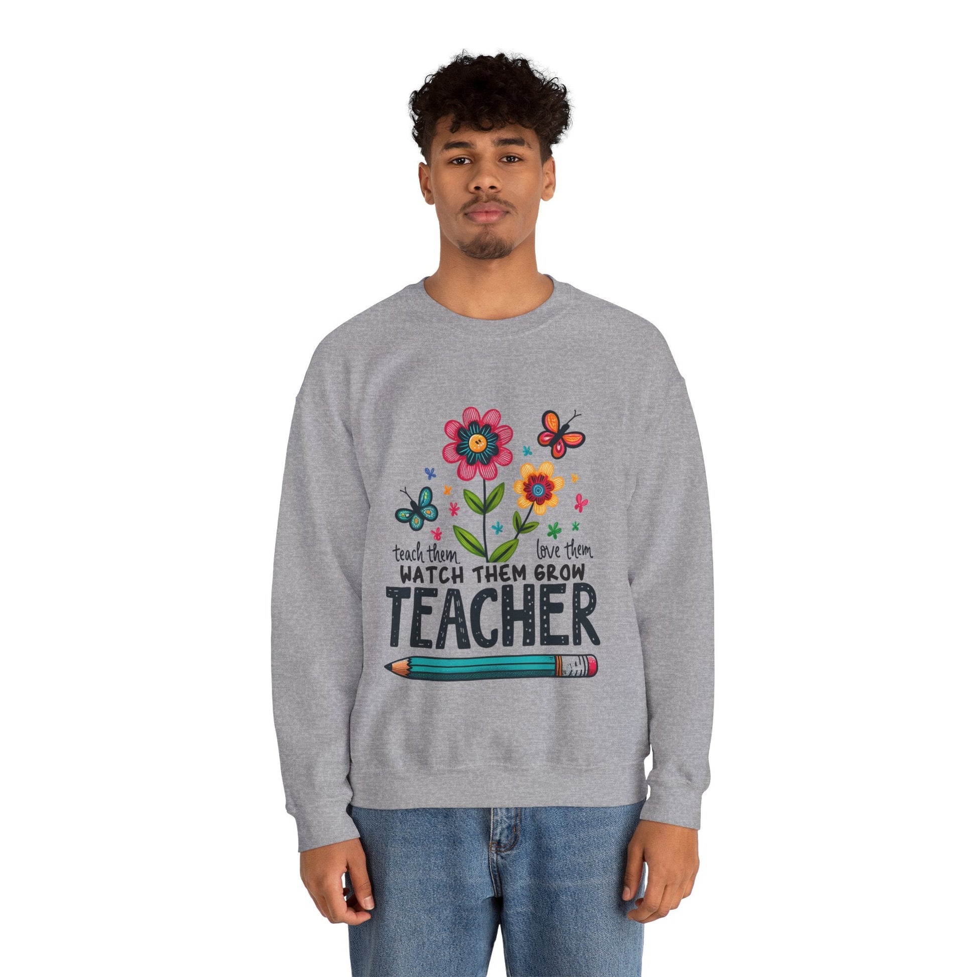 Teacher Unisex Heavy Blend™ Crewneck Sweatshirt - EternalAscension