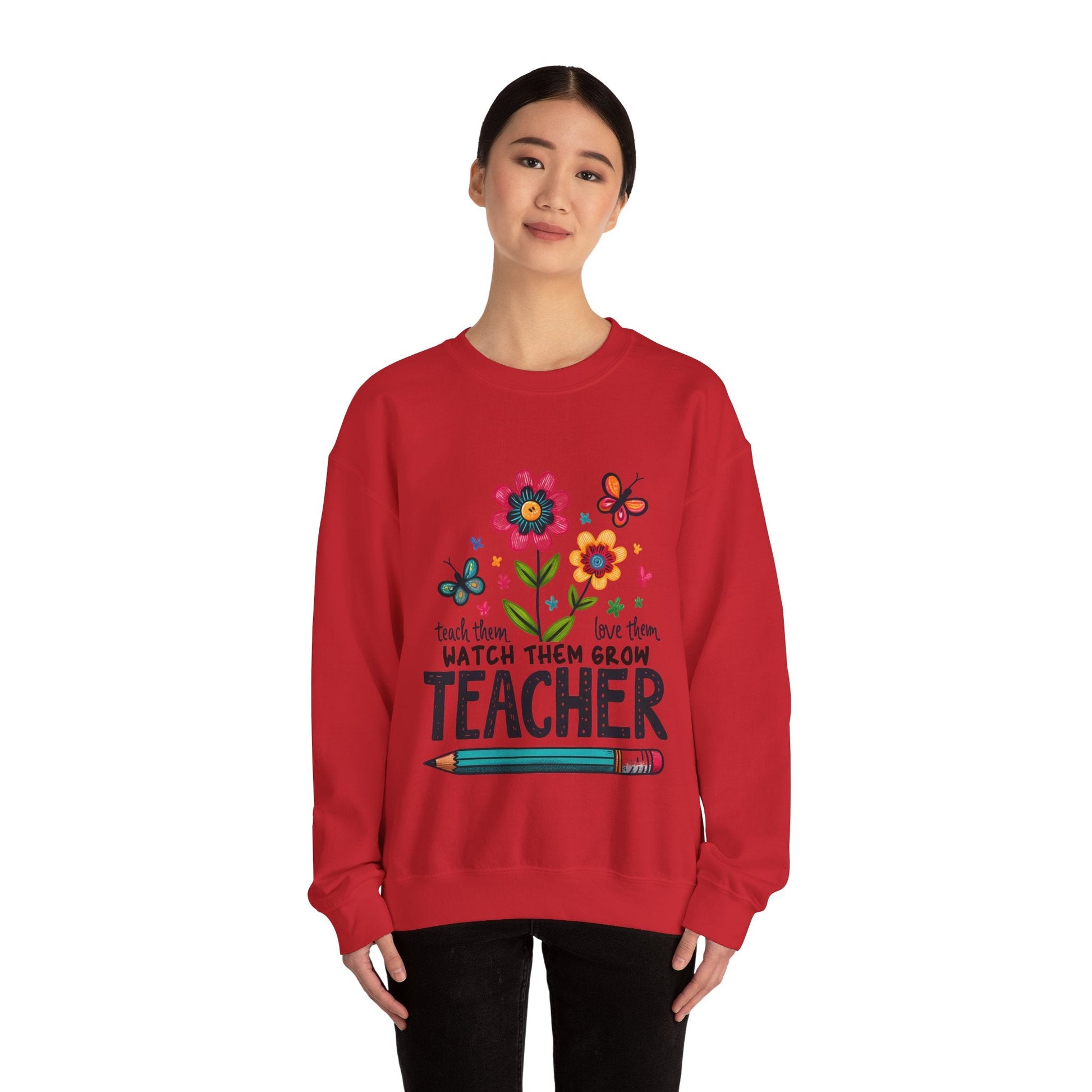 Teacher Unisex Heavy Blend™ Crewneck Sweatshirt - EternalAscension