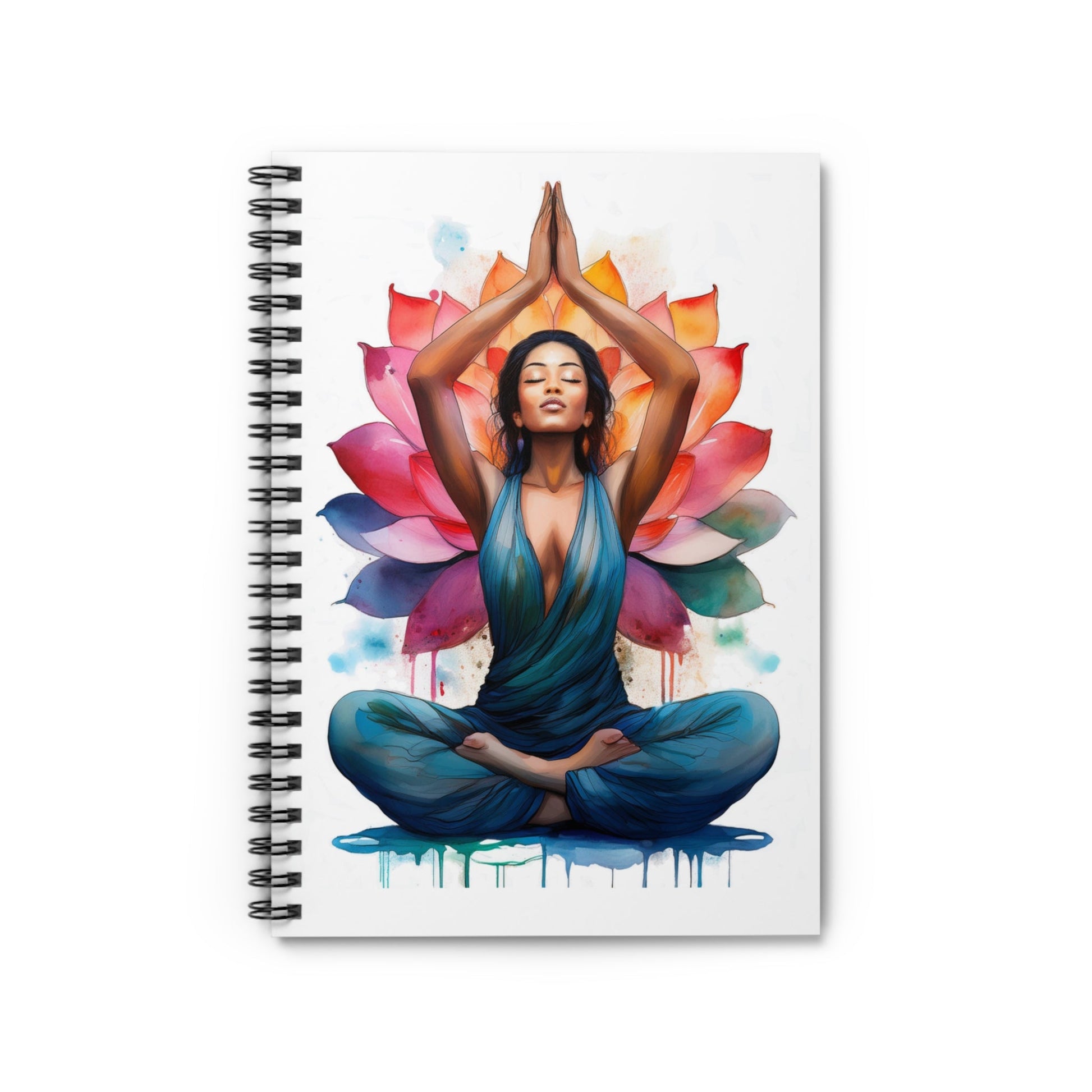 Tranquility and Enlightenment Spiral Notebook - Ruled Line - EternalAscension