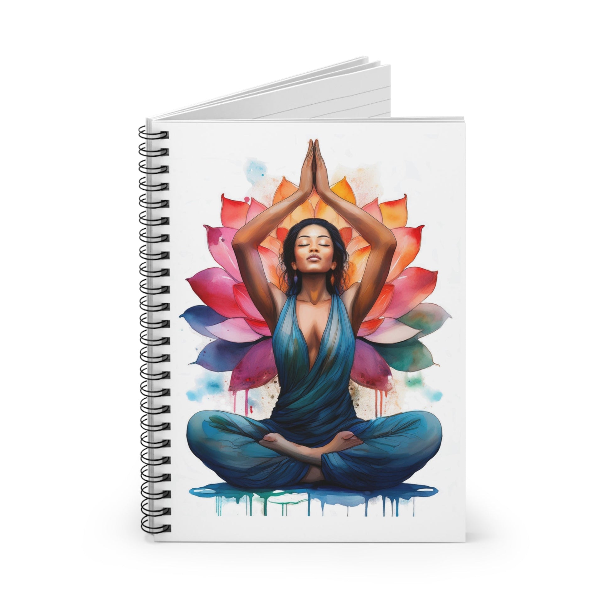 Tranquility and Enlightenment Spiral Notebook - Ruled Line - EternalAscension
