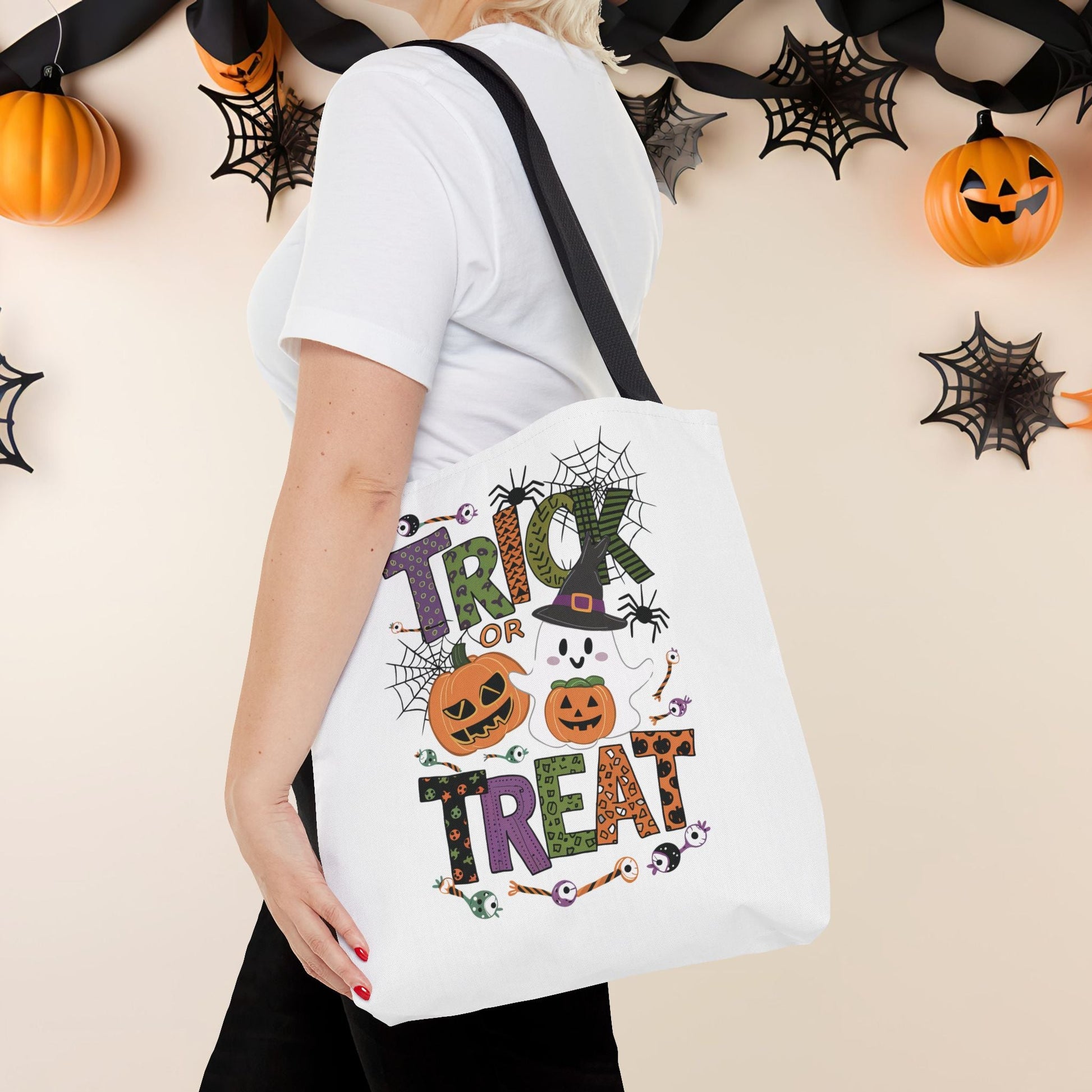 🎃🕸️Trick or Treat Tote Bag (AOP)🎃🕸️ - EternalAscension