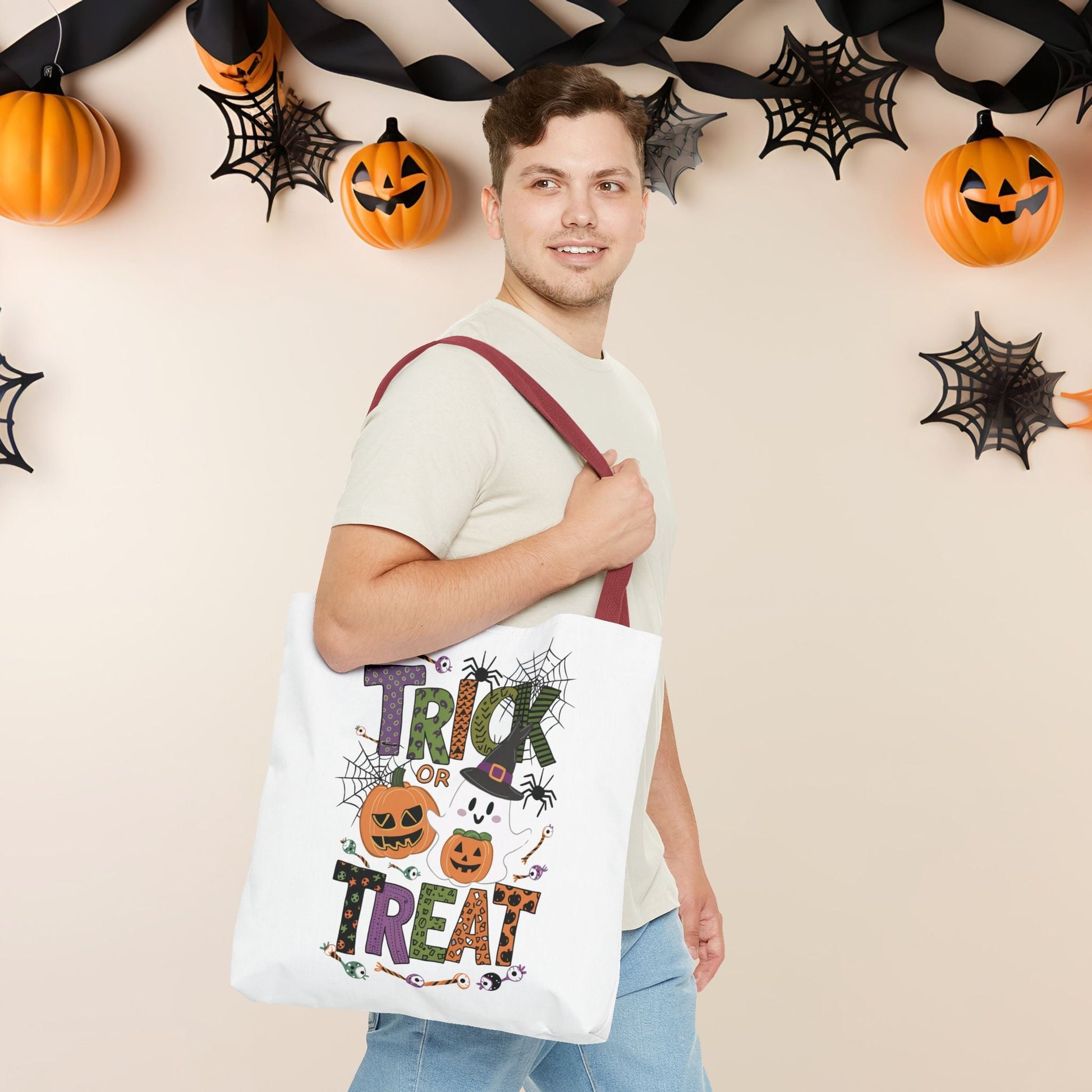 🎃🕸️Trick or Treat Tote Bag (AOP)🎃🕸️ - EternalAscension