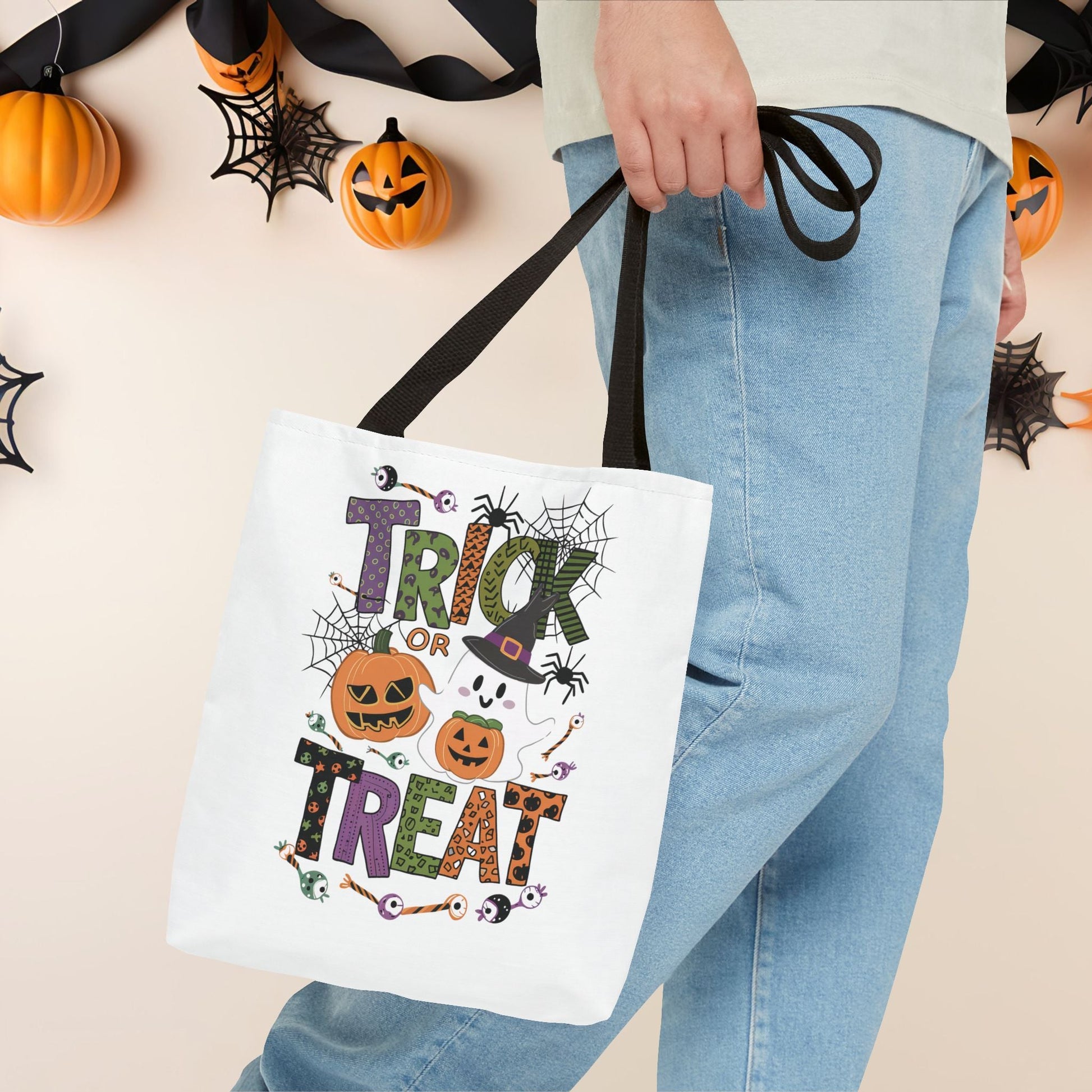 🎃🕸️Trick or Treat Tote Bag (AOP)🎃🕸️ - EternalAscension