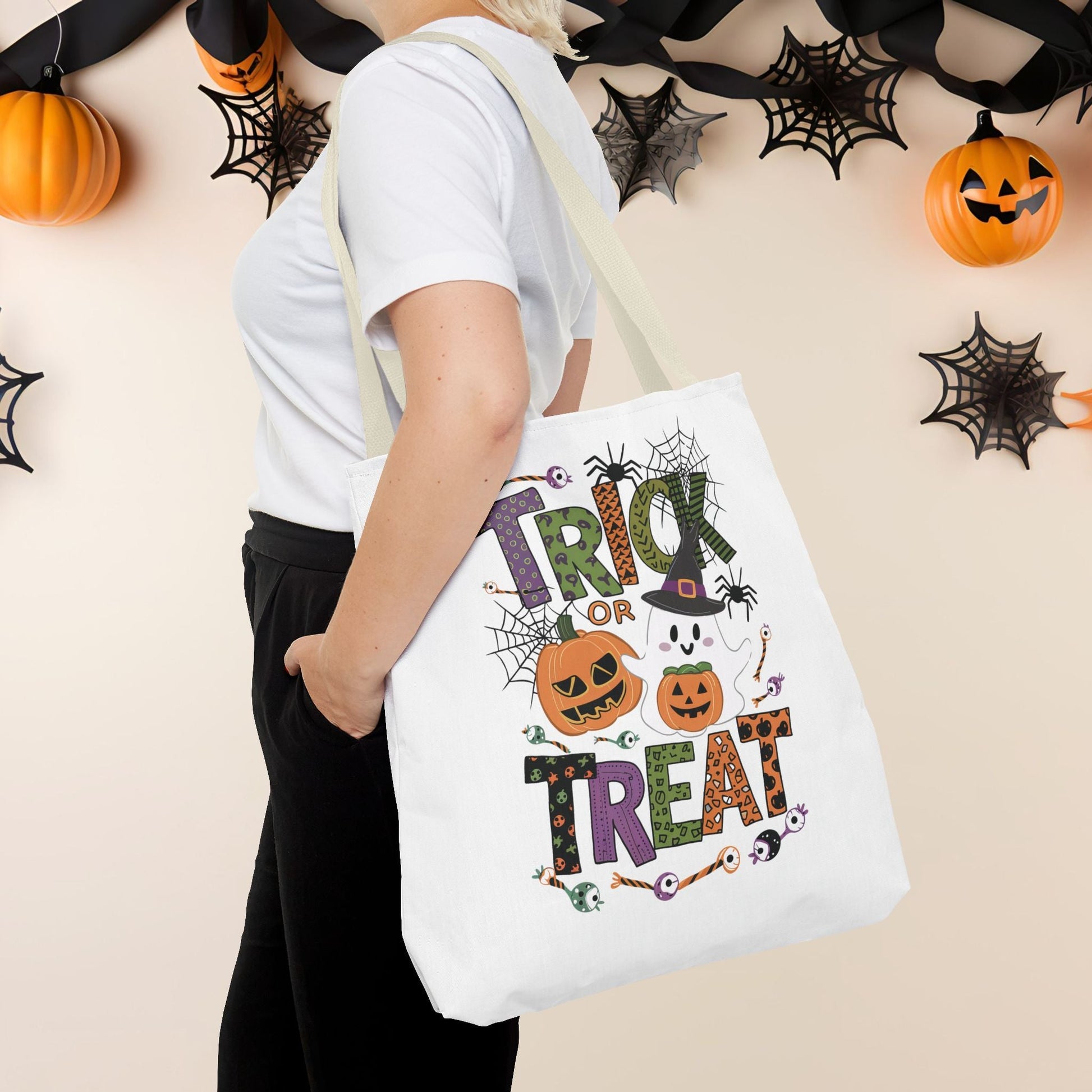 🎃🕸️Trick or Treat Tote Bag (AOP)🎃🕸️ - EternalAscension