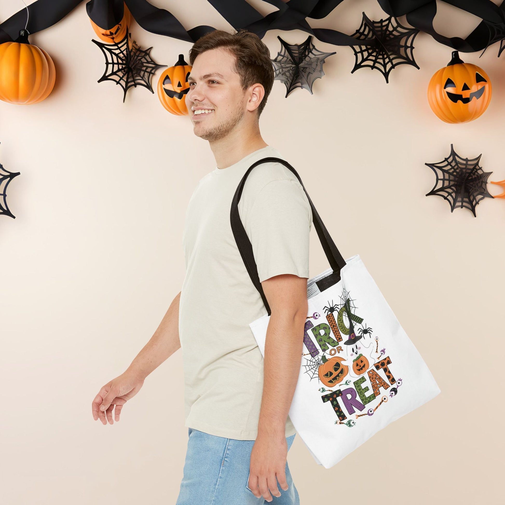 🎃🕸️Trick or Treat Tote Bag (AOP)🎃🕸️ - EternalAscension