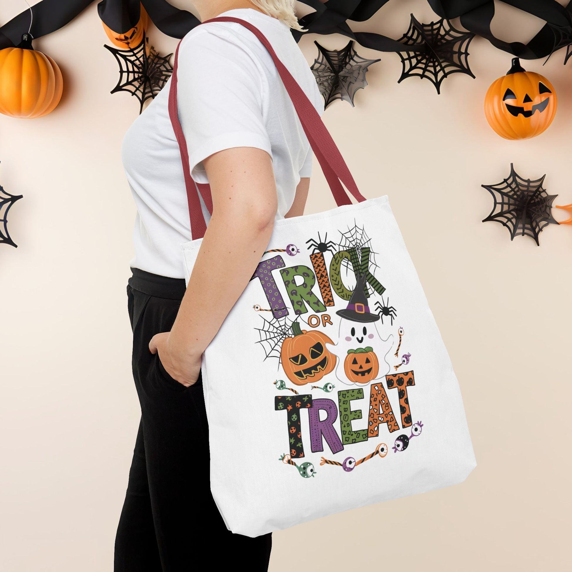 🎃🕸️Trick or Treat Tote Bag (AOP)🎃🕸️ - EternalAscension