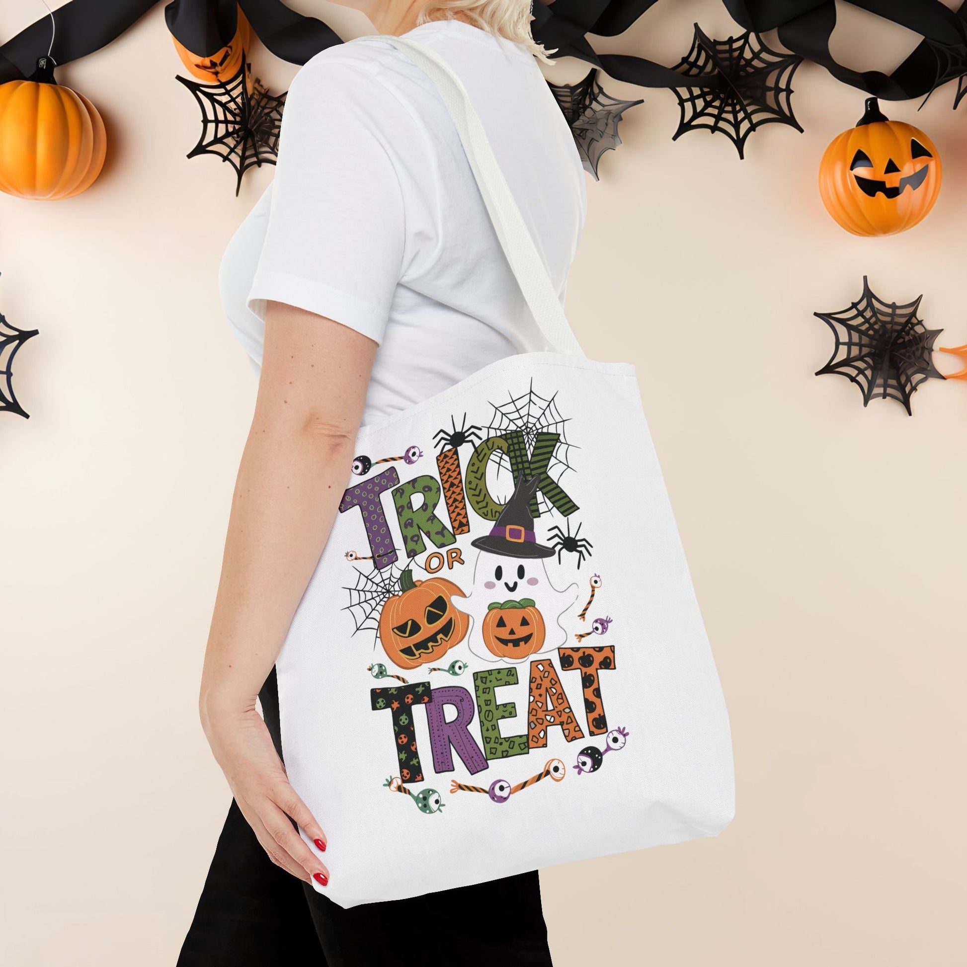 🎃🕸️Trick or Treat Tote Bag (AOP)🎃🕸️ - EternalAscension
