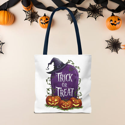 🎃🕸️Trick or Treat Tote Bag (AOP)🎃🕸️ - EternalAscension