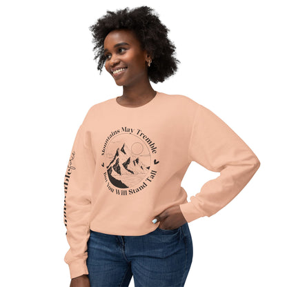 Unmovable Force! Unisex Lightweight Crewneck Sweatshirt - EternalAscension