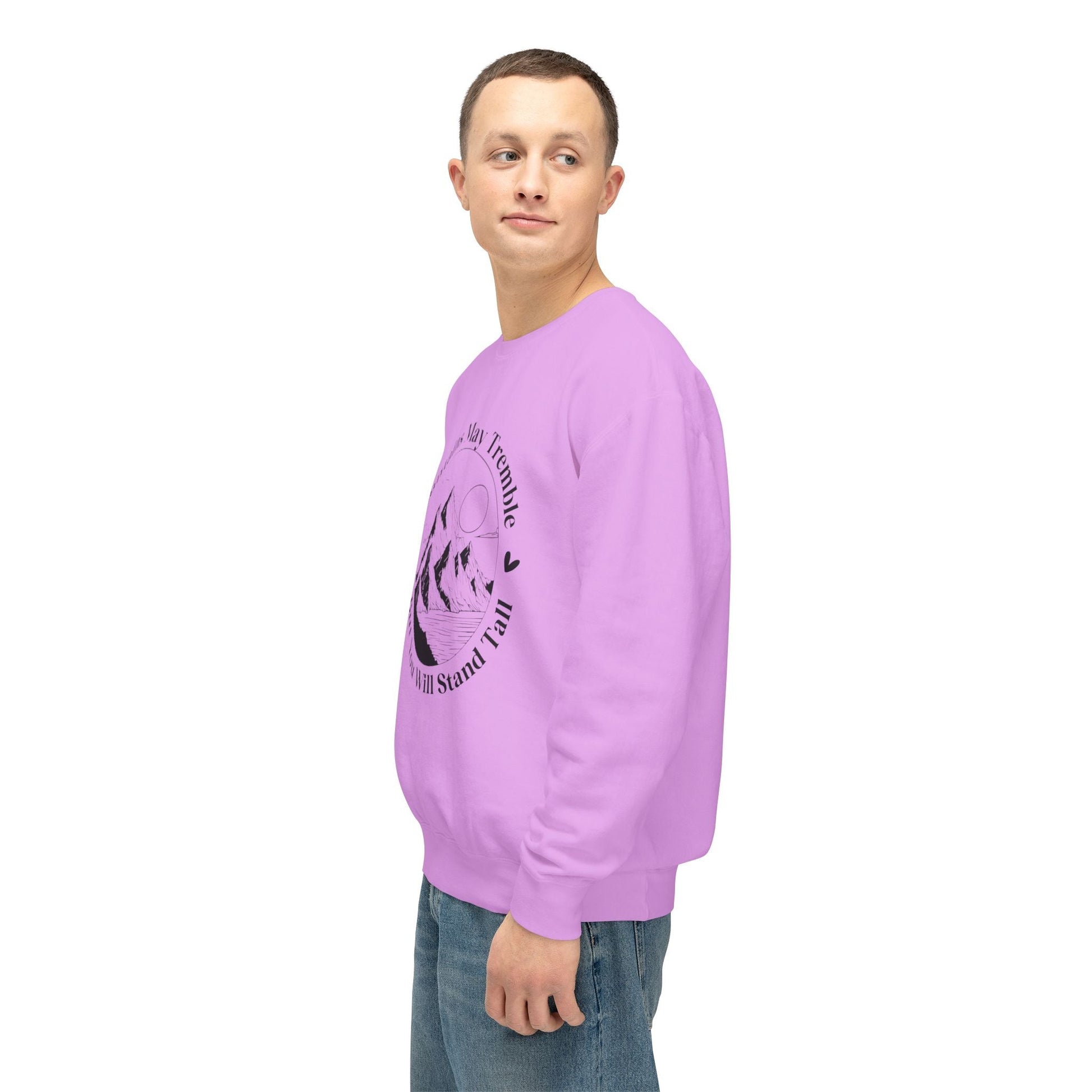 Unmovable Force! Unisex Lightweight Crewneck Sweatshirt - EternalAscension