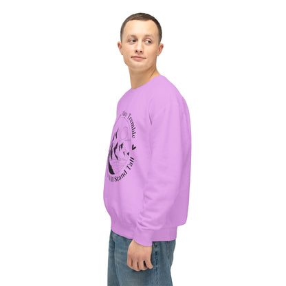 Unmovable Force! Unisex Lightweight Crewneck Sweatshirt - EternalAscension