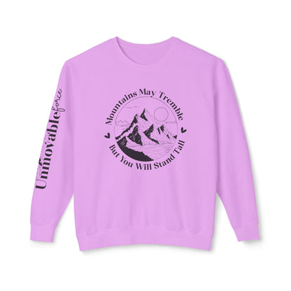 Unmovable Force! Unisex Lightweight Crewneck Sweatshirt - EternalAscension