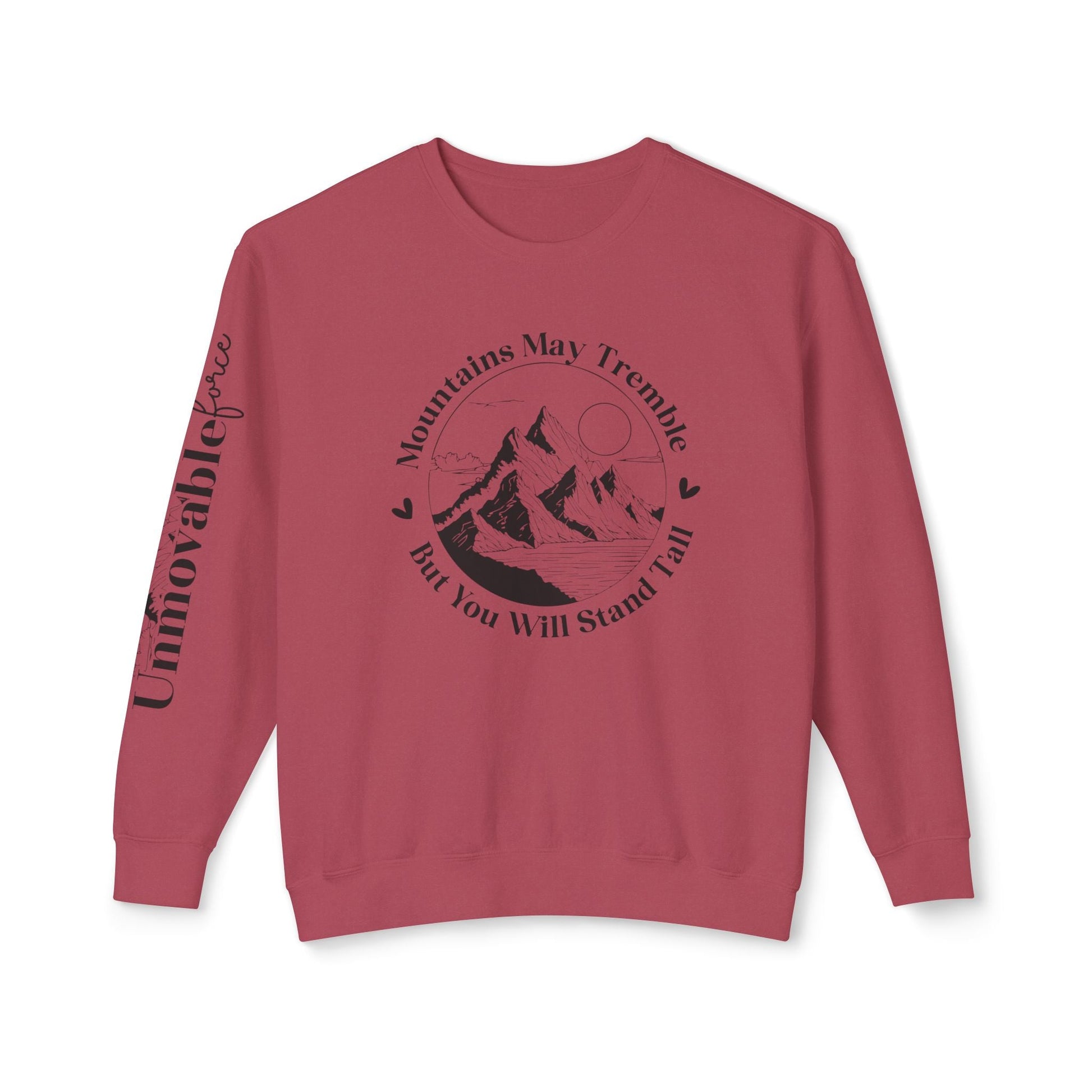 Unmovable Force! Unisex Lightweight Crewneck Sweatshirt - EternalAscension